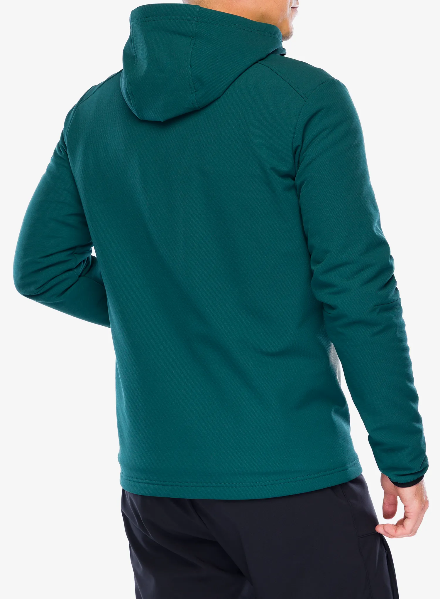 Fleecová bunda Vaude Elope Stormfleece Hoody - deep pond