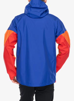 Bunda do deště adidas TERREX Xploric 2.5L Climaproof Anorak - selubl/seimor/purrub