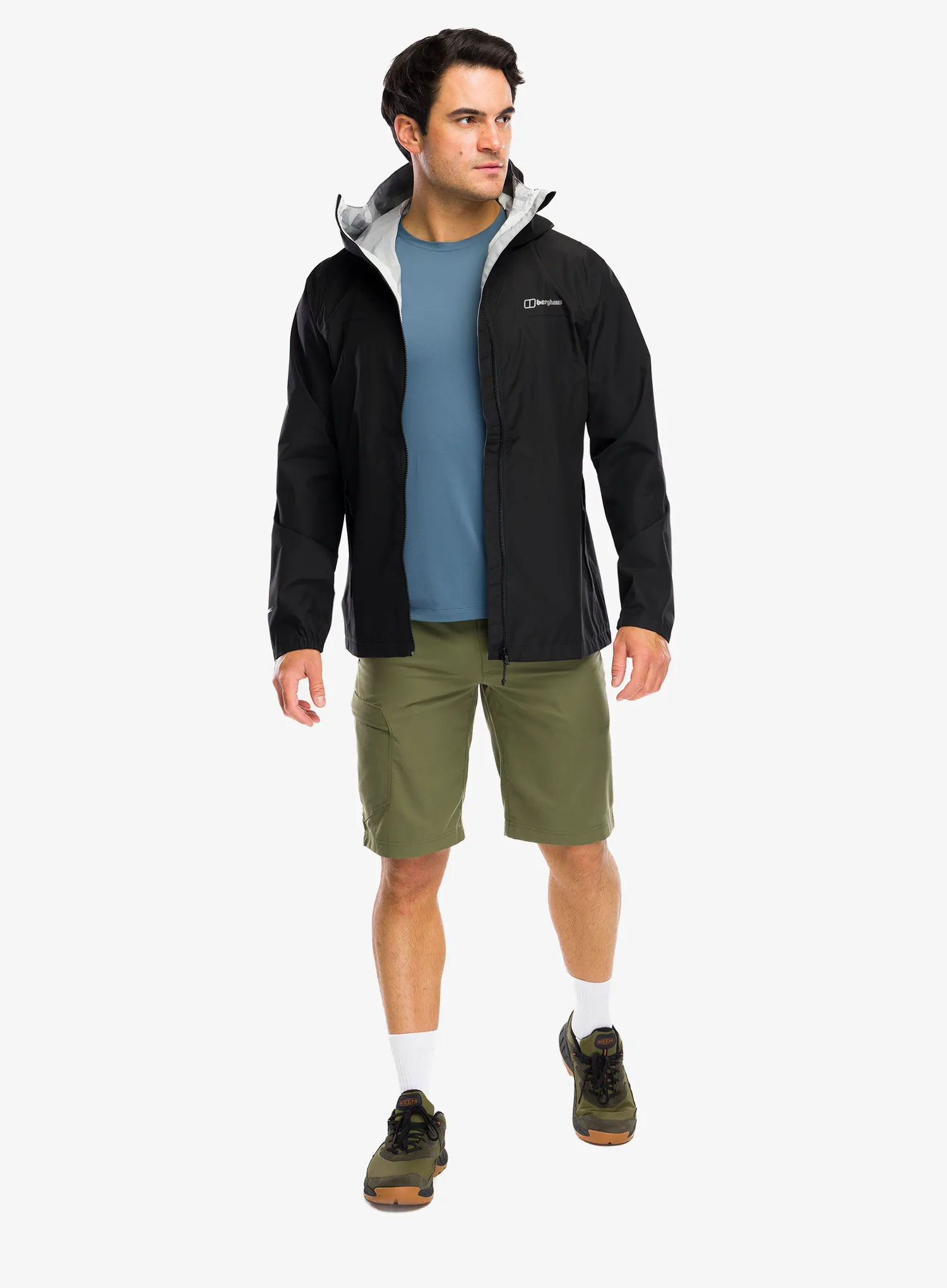 Bunda do deště Berghaus Deluge Pro 3.0 Jkt - jet black