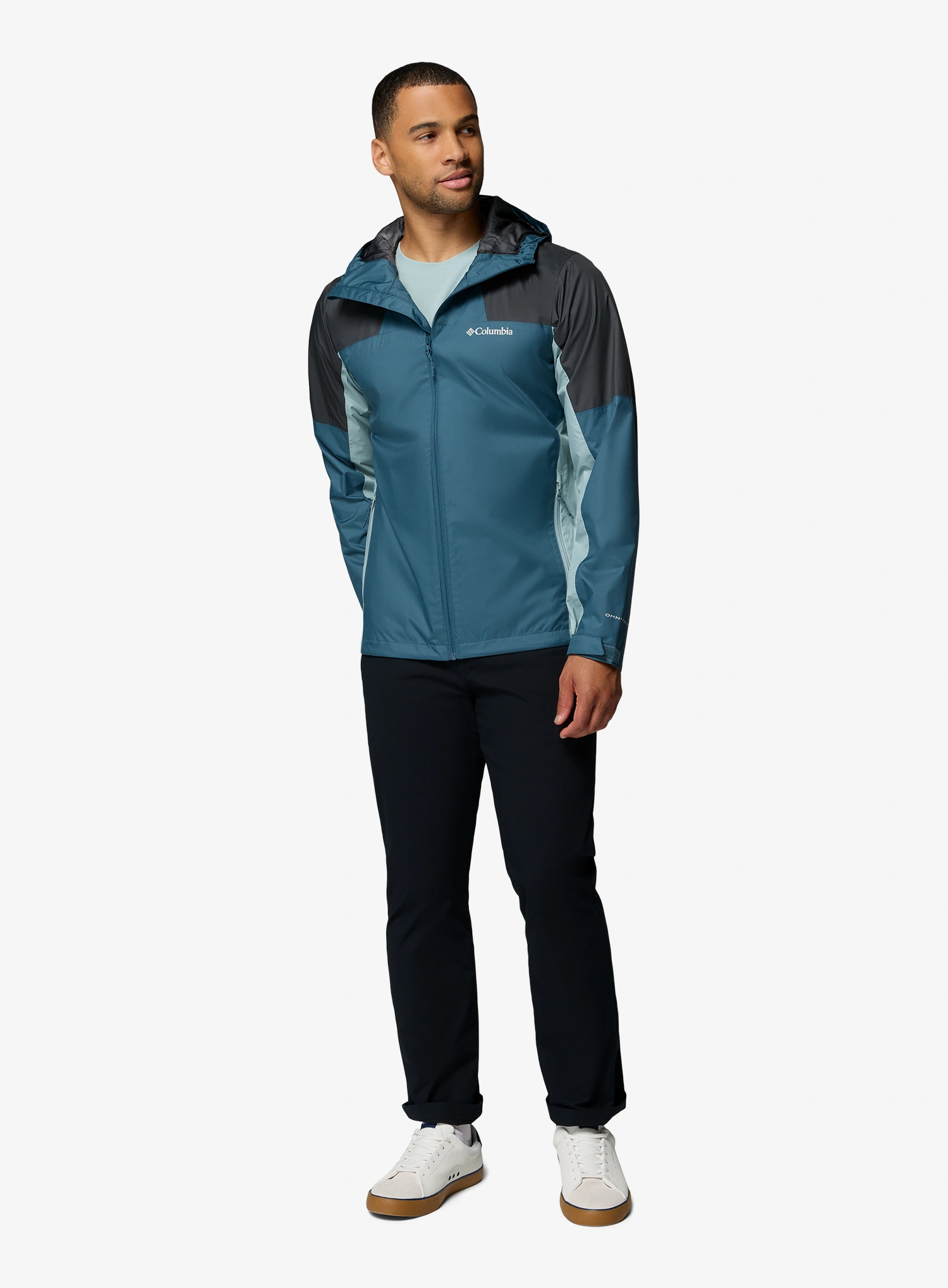 Bunda do deště Columbia Inner Limits III Jacket - everblue/shark/crushed blue