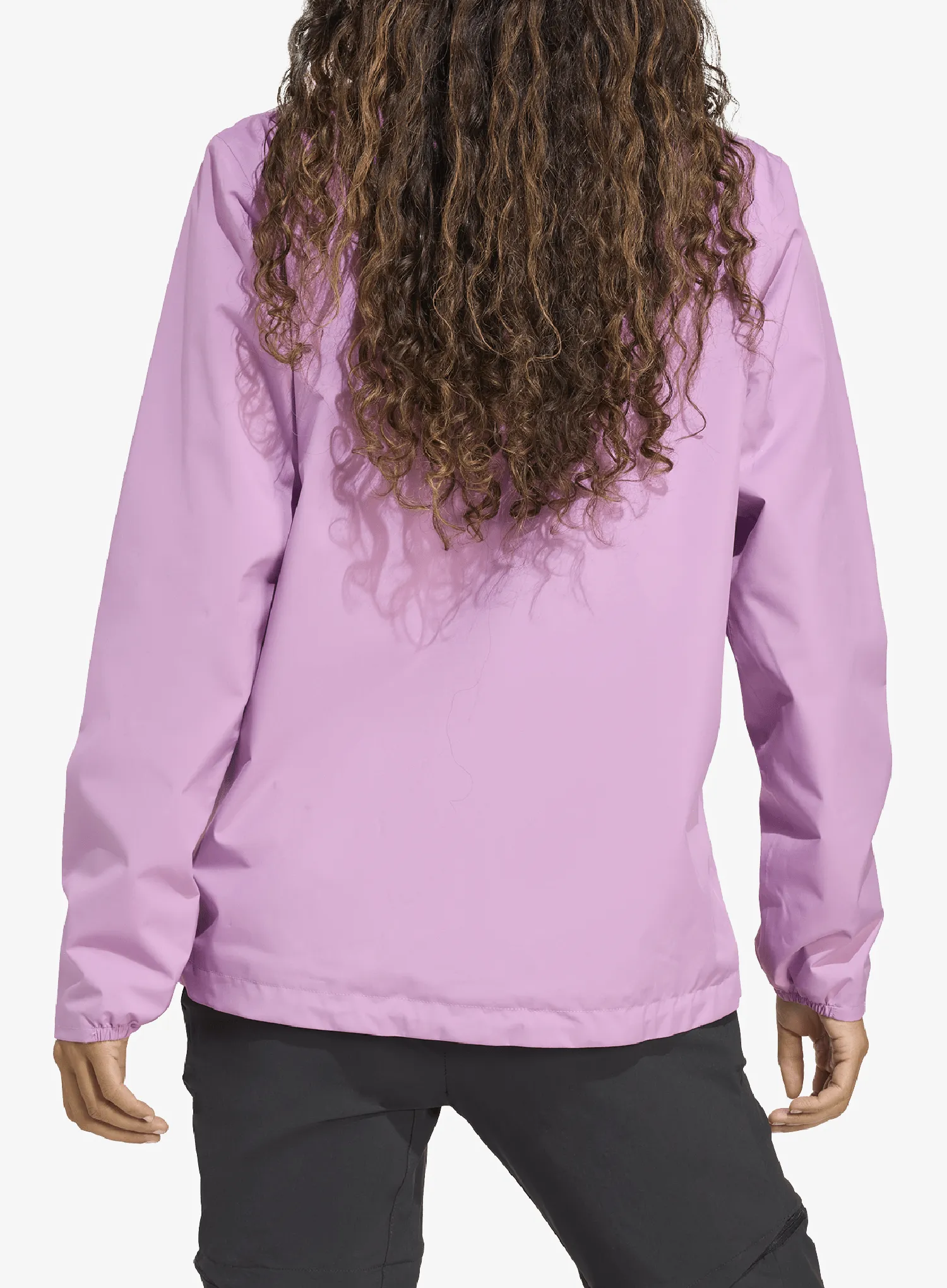 Dámská bunda do deště adidas TERREX Multi Essentials 2L Rain Jacket - preloved purple