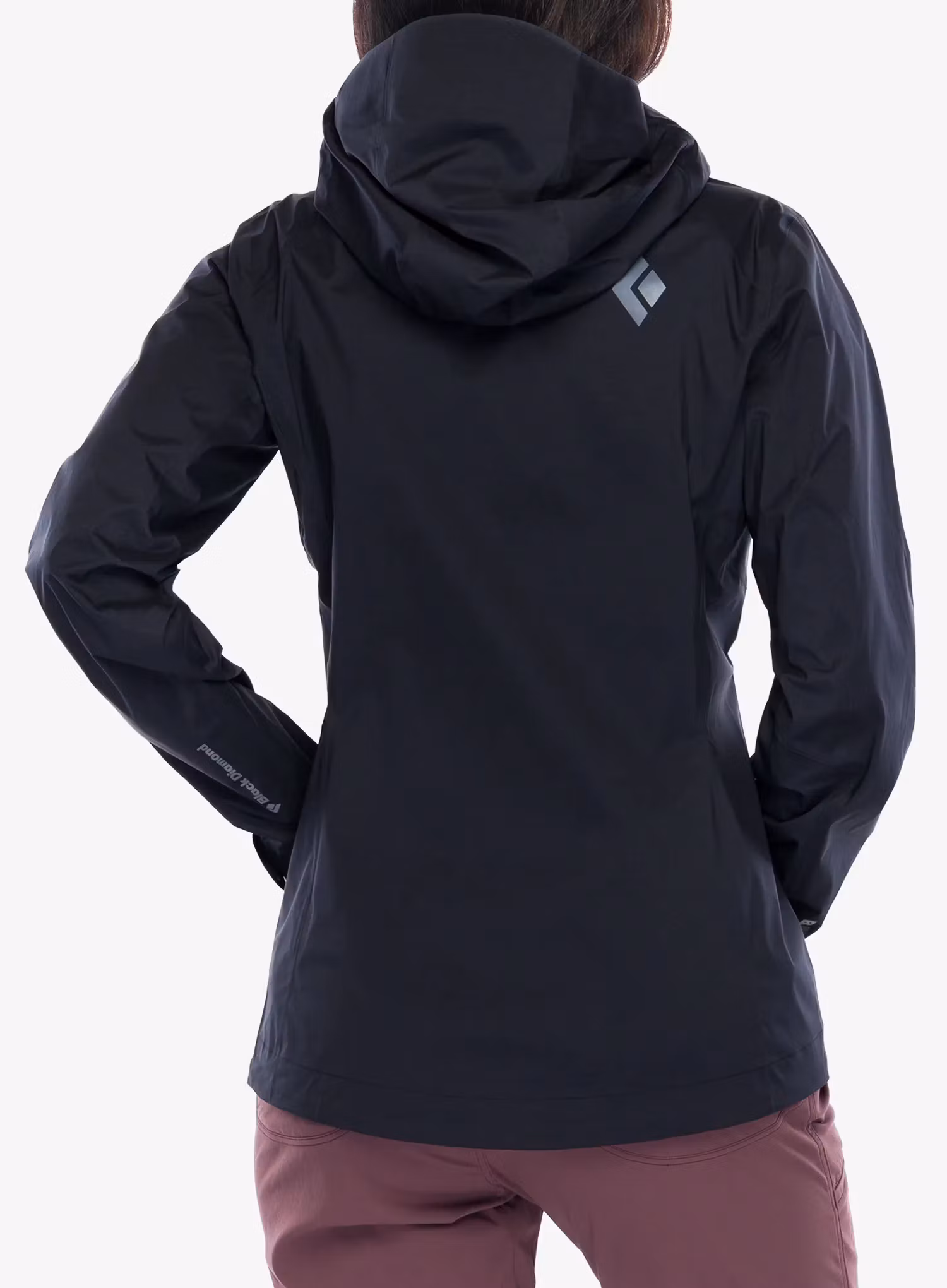 Dámská bunda do deště Black Diamond Fineline Stretch Shell - black