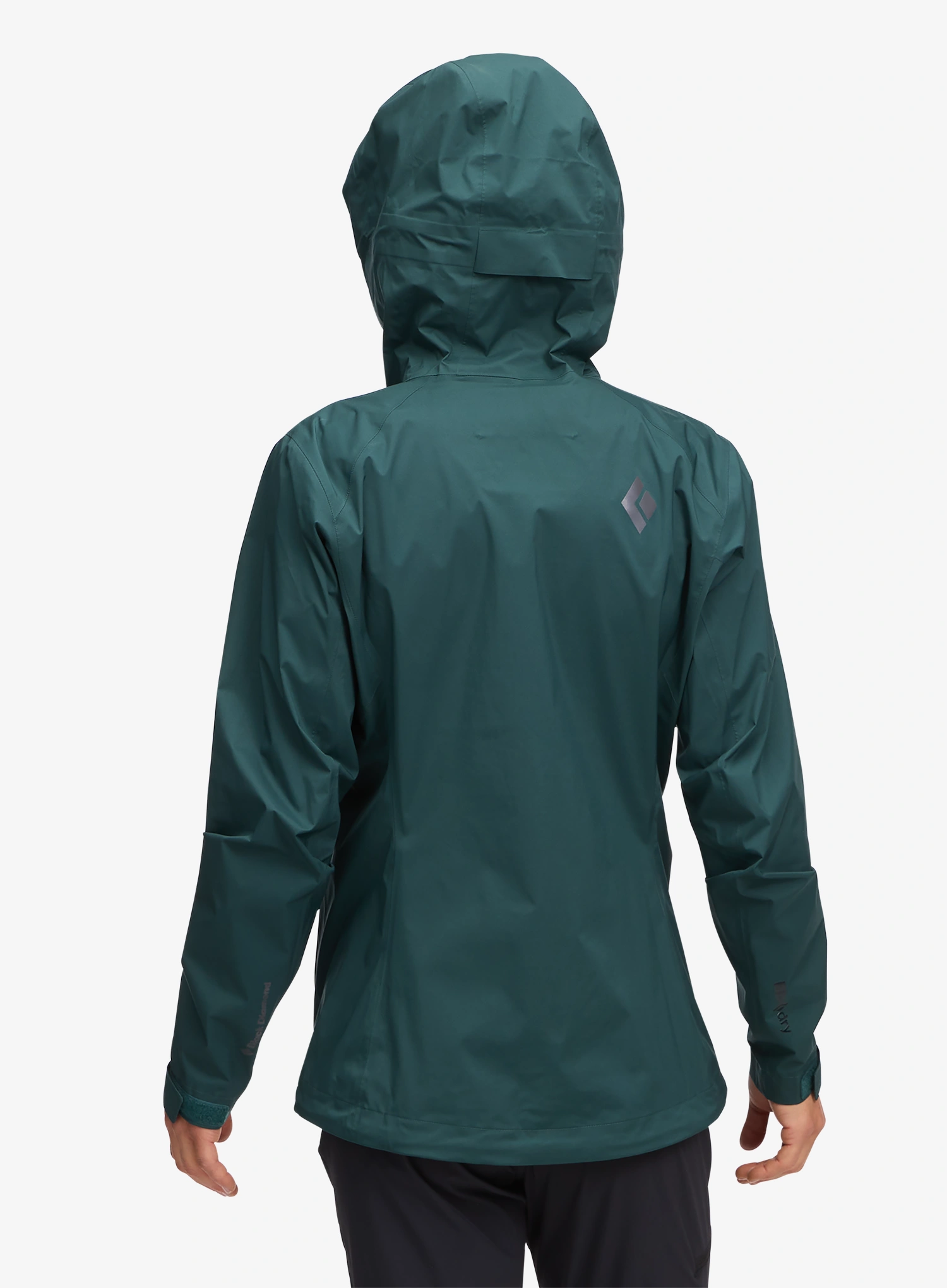 Dámská bunda do deště Black Diamond Fineline Stretch Shell - deep woods