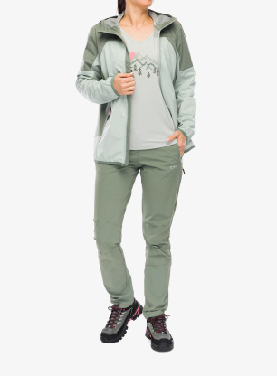 Dámská bunda do deště CMP Vorina Jacket - pistacchio