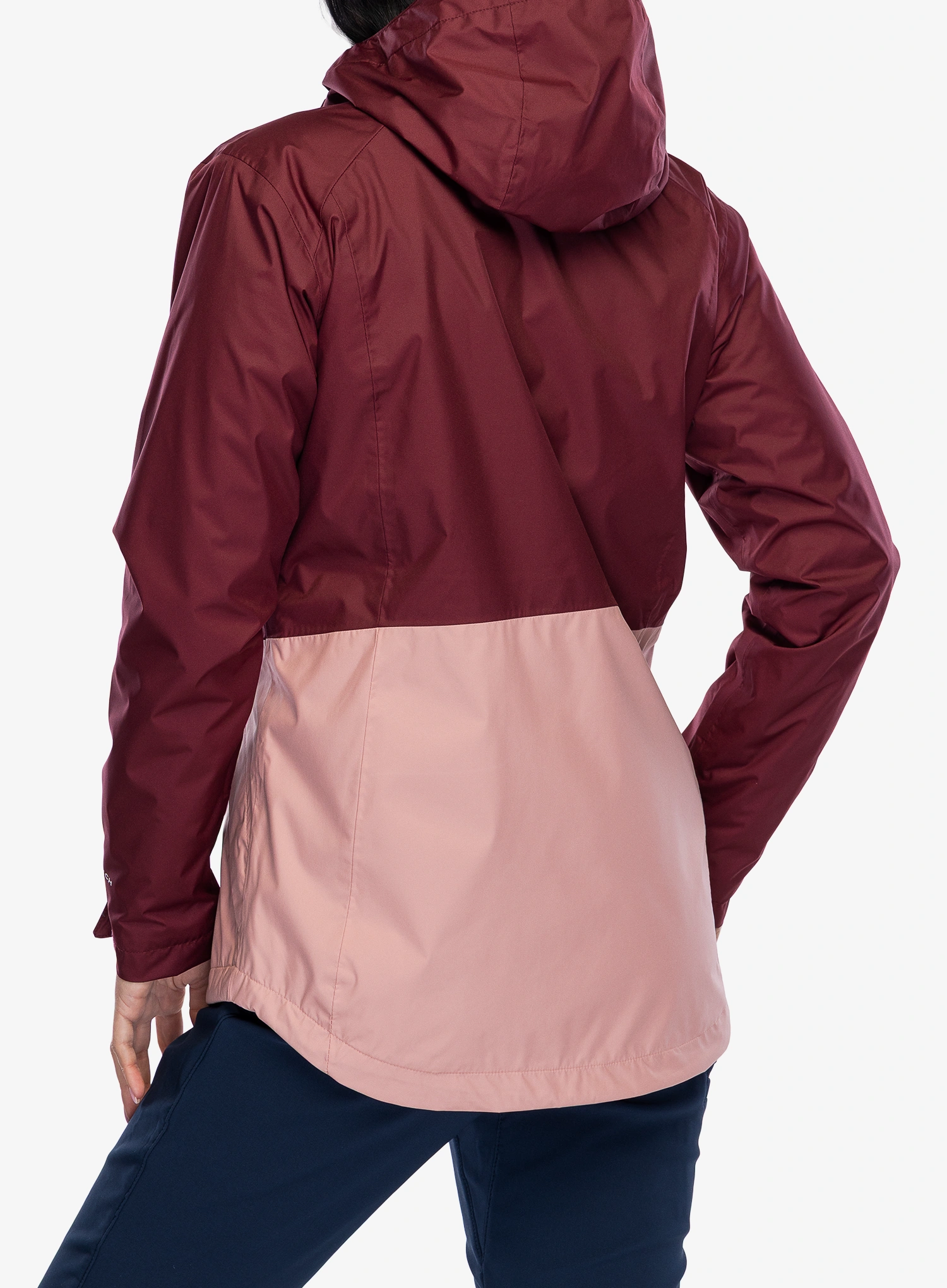 Dámská bunda do deště Columbia Inner Limits III Jacket - rich wine/eraser pink