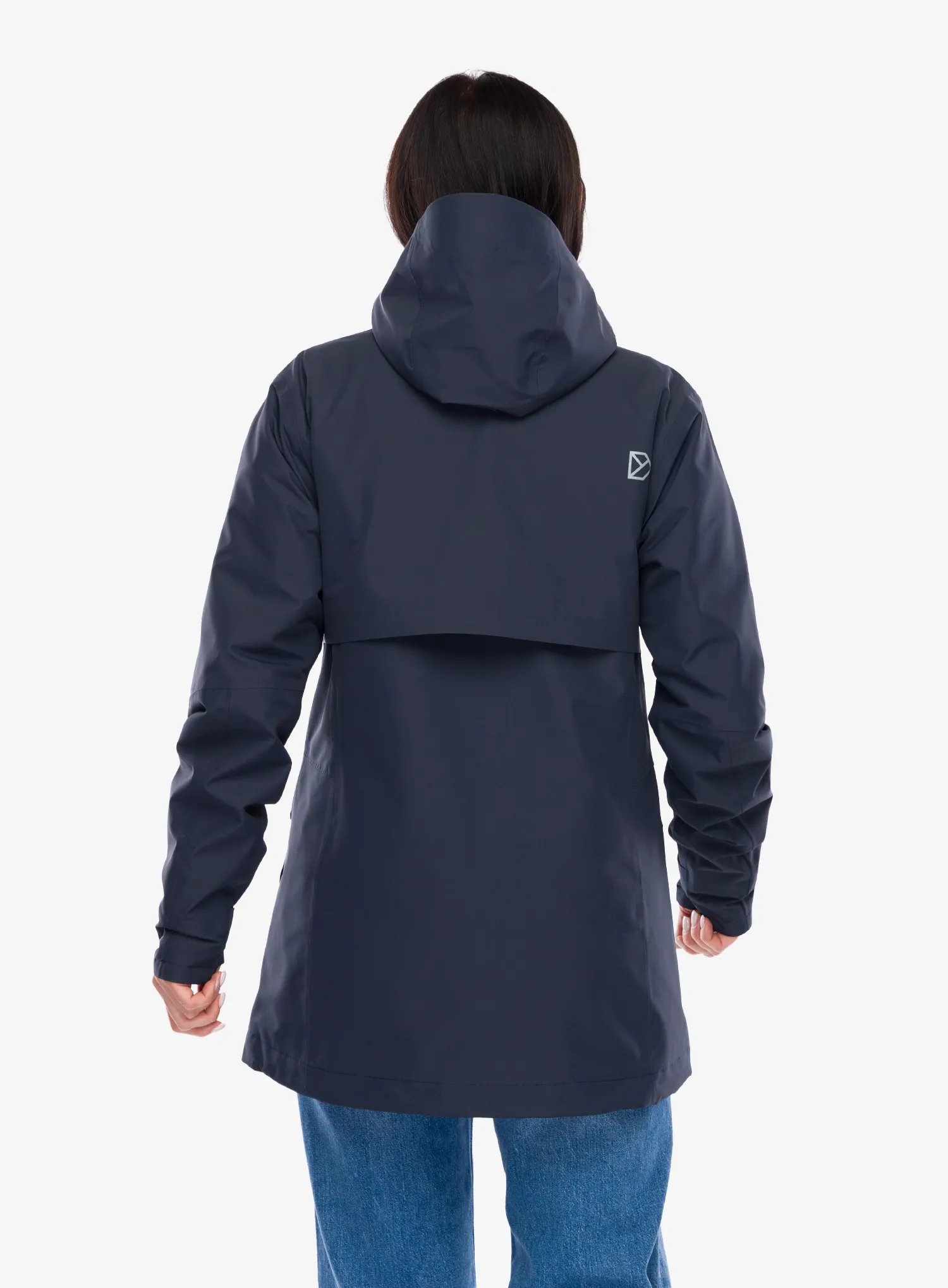 Dámská bunda do deště Didriksons Gila Parka - sleepy blue