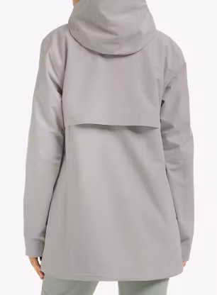 Dámská bunda do deště Didriksons Gila Parka - sunrise mist