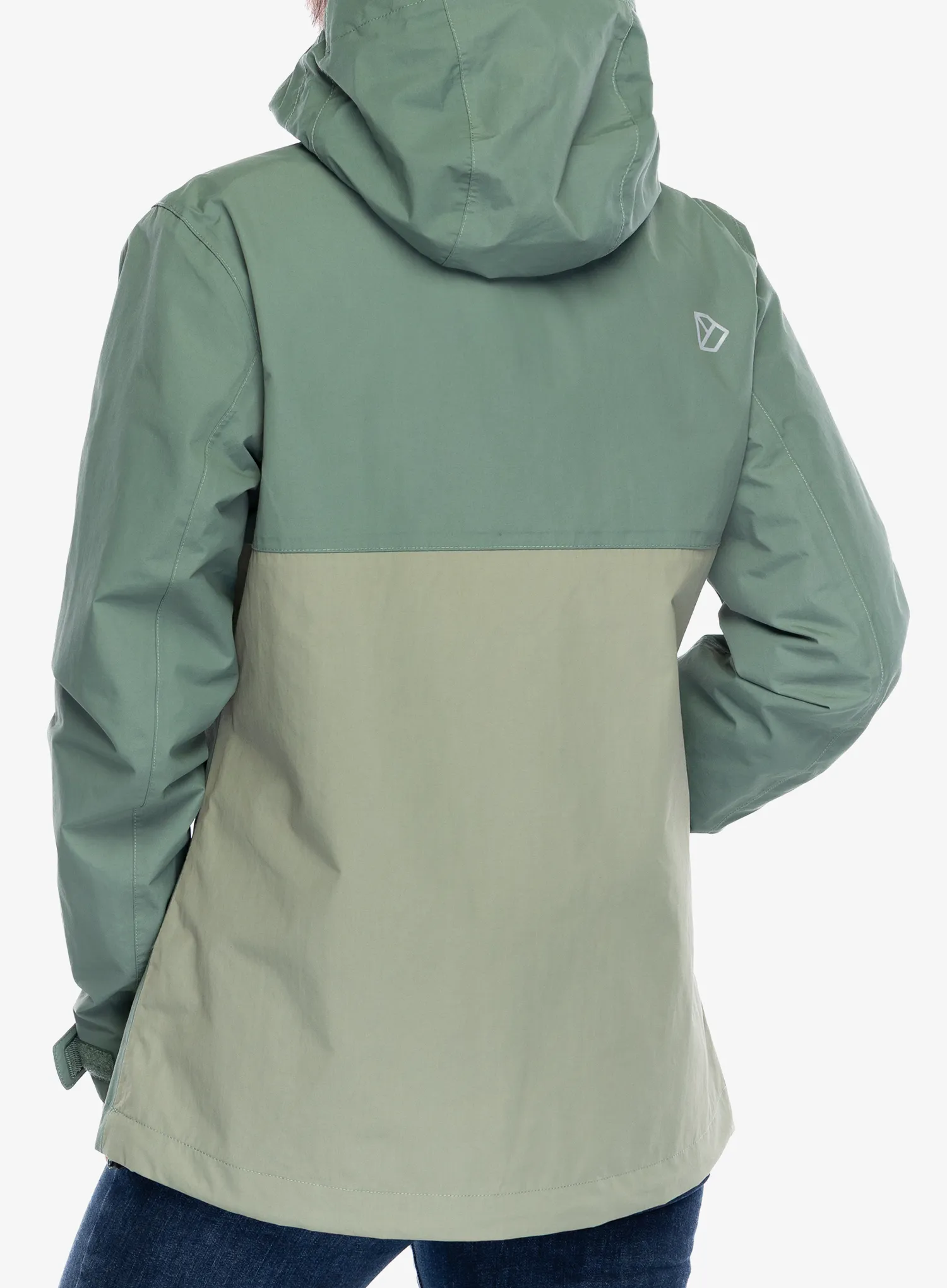 Dámská bunda do deště Didriksons Grit Jacket 3 - dark moss