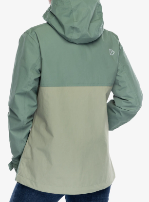 Dámská bunda do deště Didriksons Grit Jacket 3 - dark moss