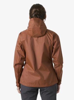 Dámská bunda do deště Helly Hansen Loke Terra Jacket - iron oxide