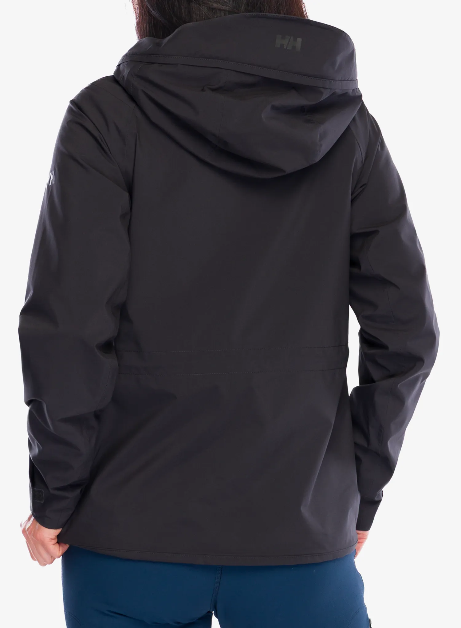 Dámská bunda do deště Helly Hansen W HP Racing Hooded Jacket - ebony