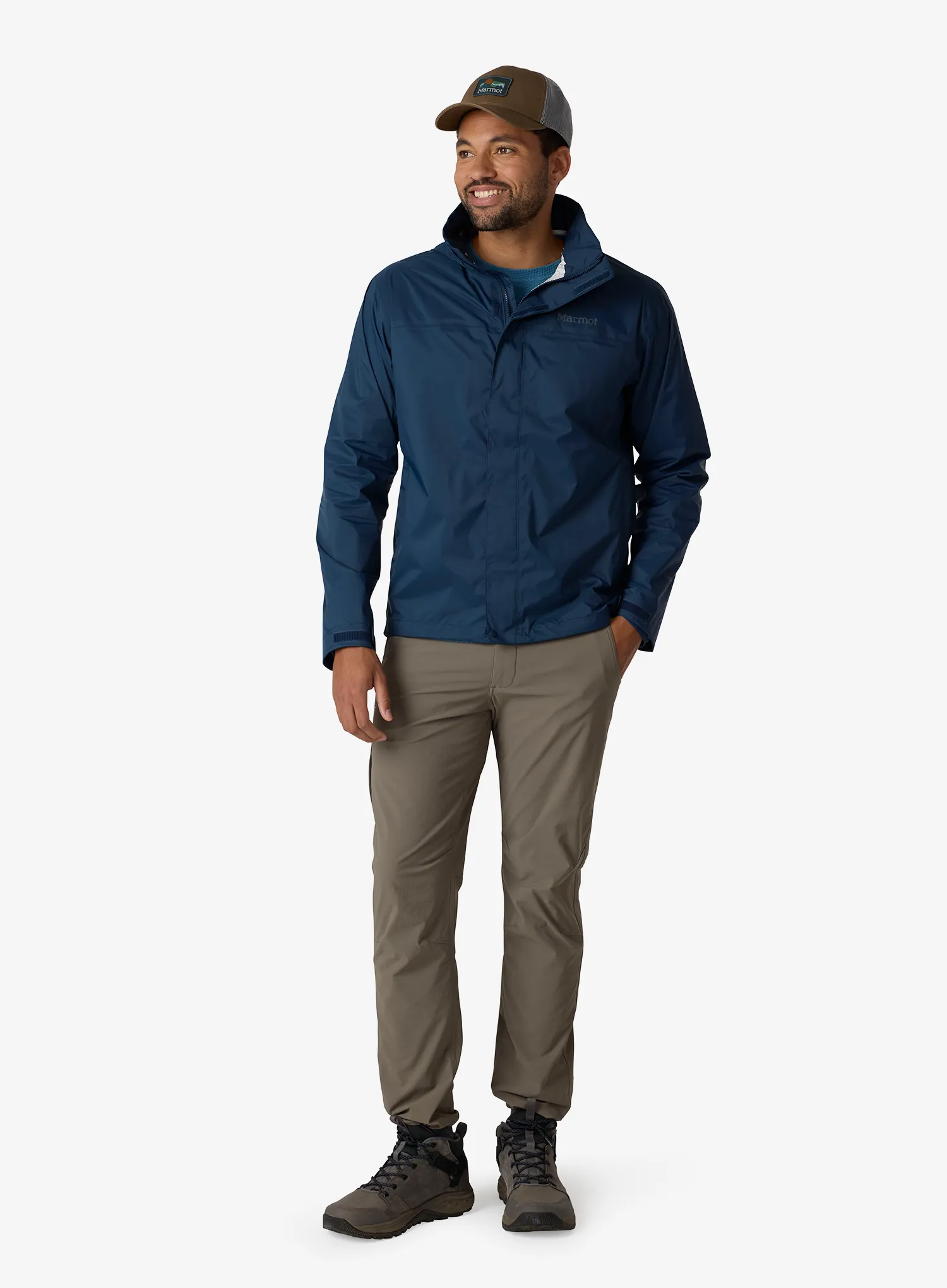 Dámská bunda do deště Marmot PreCip Evo Vent Jacket - nightfall navy