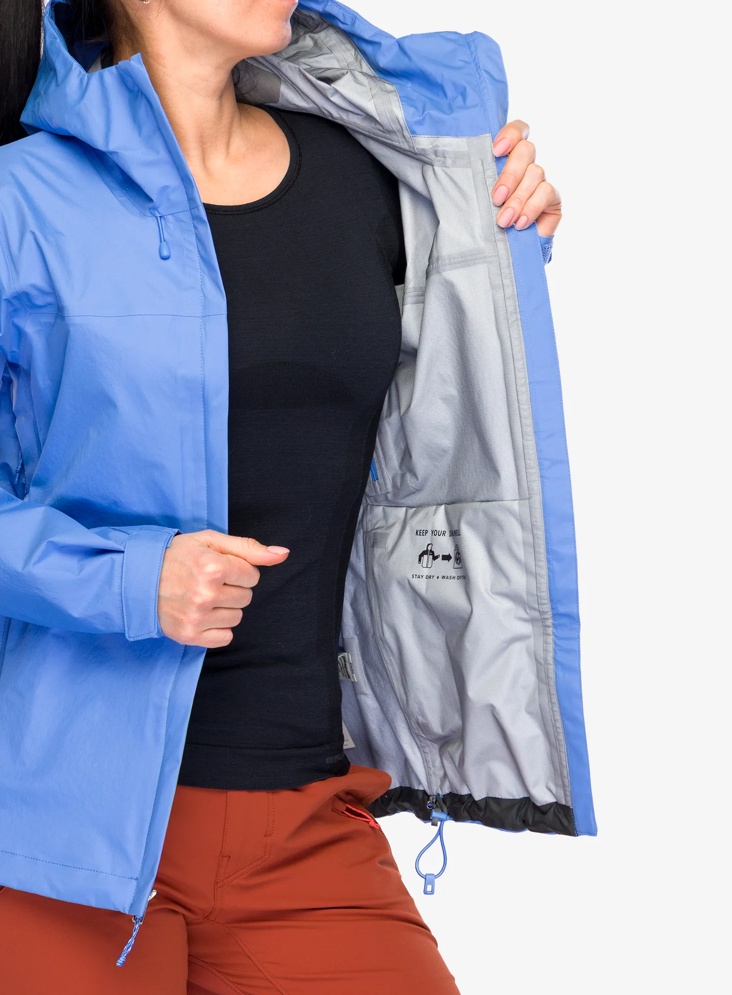 Dámská bunda do deště Patagonia Torrentshell 3L Jacket - abundant blue