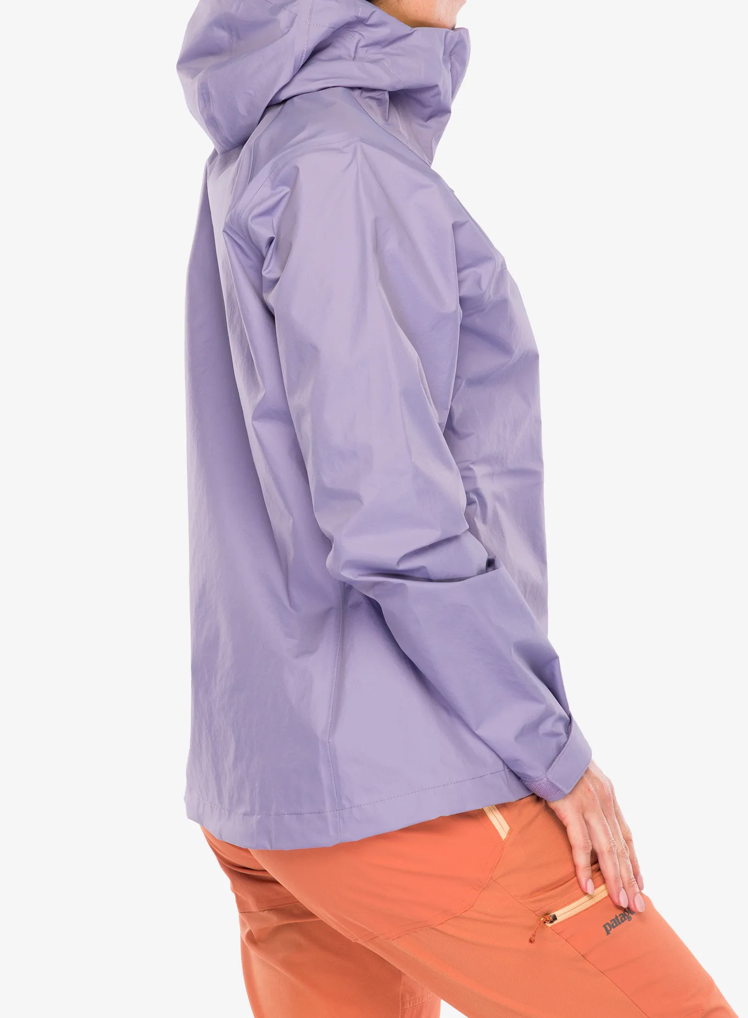 Dámská bunda do deště Patagonia Torrentshell 3L Jacket - concrete purple