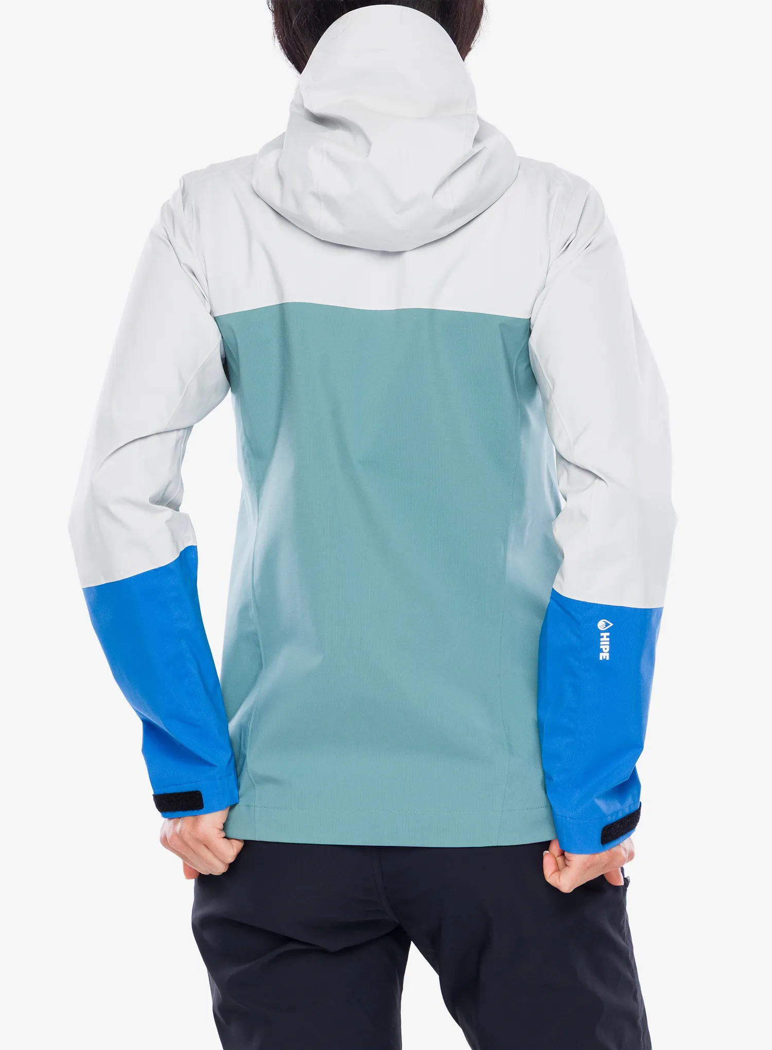Dámská bunda do deště Peak Perfomance Trail Hipe Shell Jacket - antarctica/deluded vision