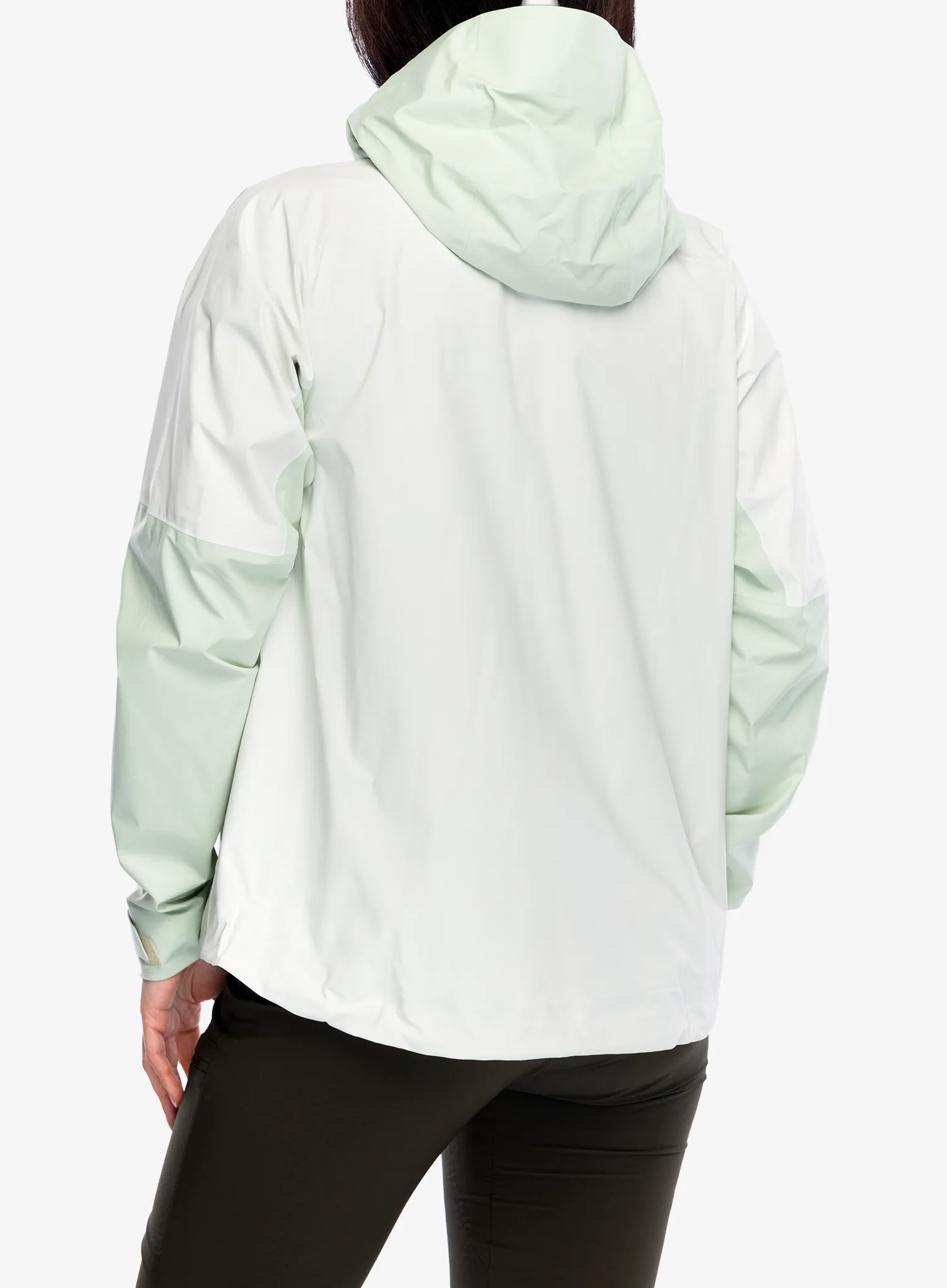 Dámská bunda do deště Salomon Outerpath 2.5L Jacket - sea foam/icicle