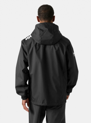 Bunda do deště Helly Hansen Crew Hooded Jacket 2.0 - black