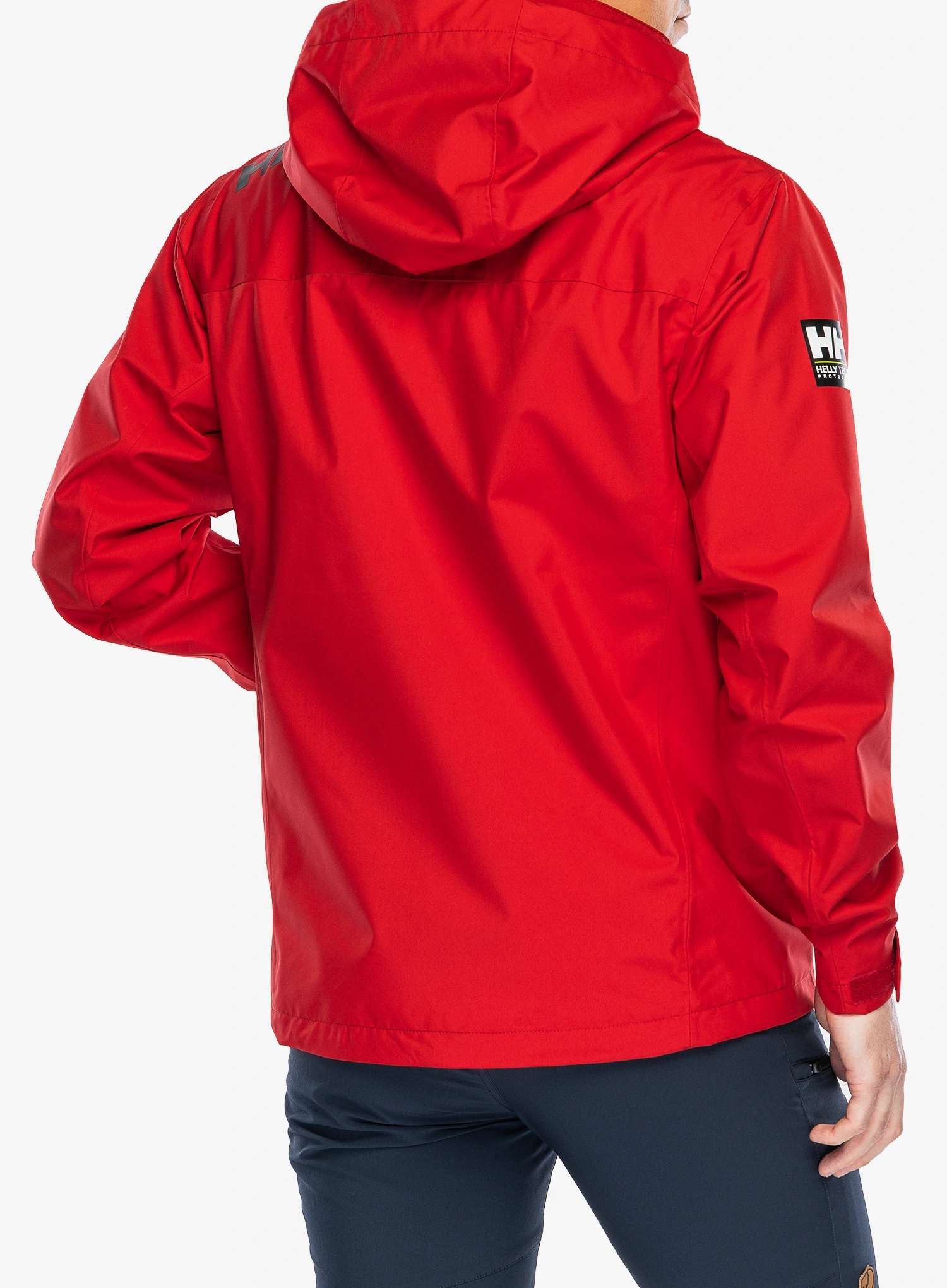 Bunda do deště Helly Hansen Crew Hooded Jacket 2.0 - red