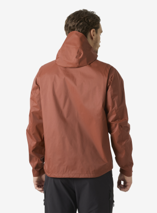 Bunda do deště Helly Hansen Loke Terra Jacket - iron oxide