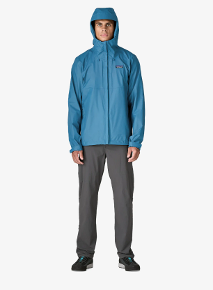 Bunda do deště Patagonia Torrentshell 3L Jacket - aquatic blue