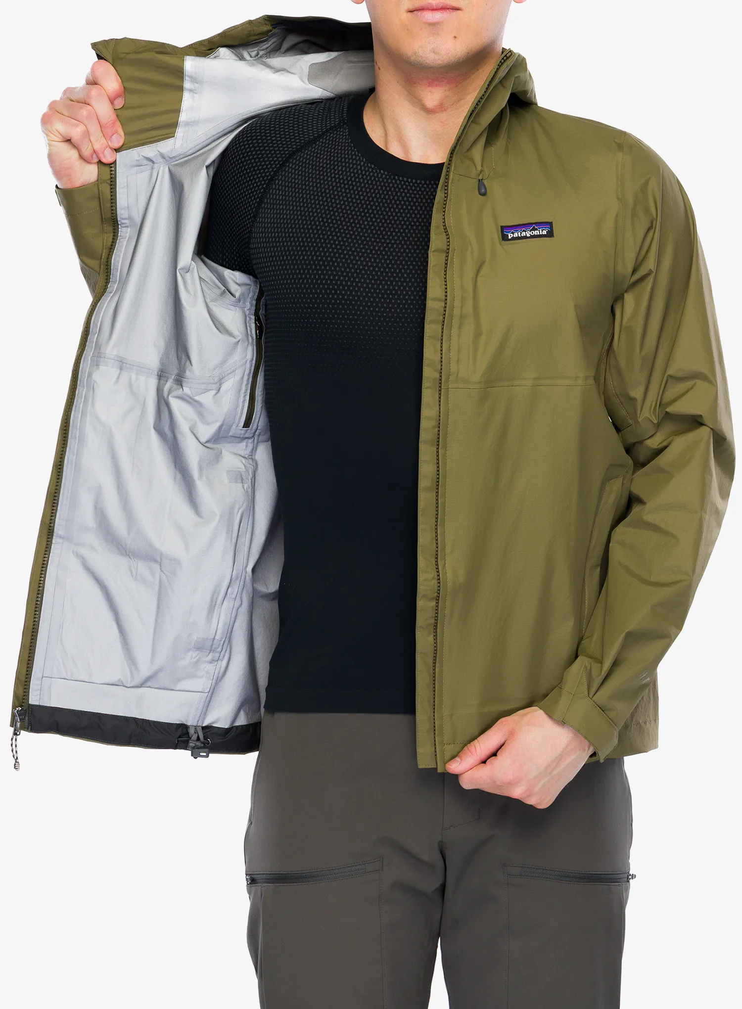 Bunda do deště Patagonia Torrentshell 3L Jacket - tent green