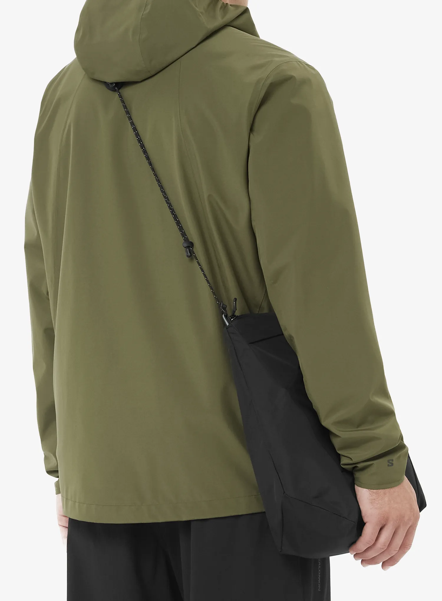 Bunda do deště Salomon Outscape 2L Jacket Sol - grape leaf