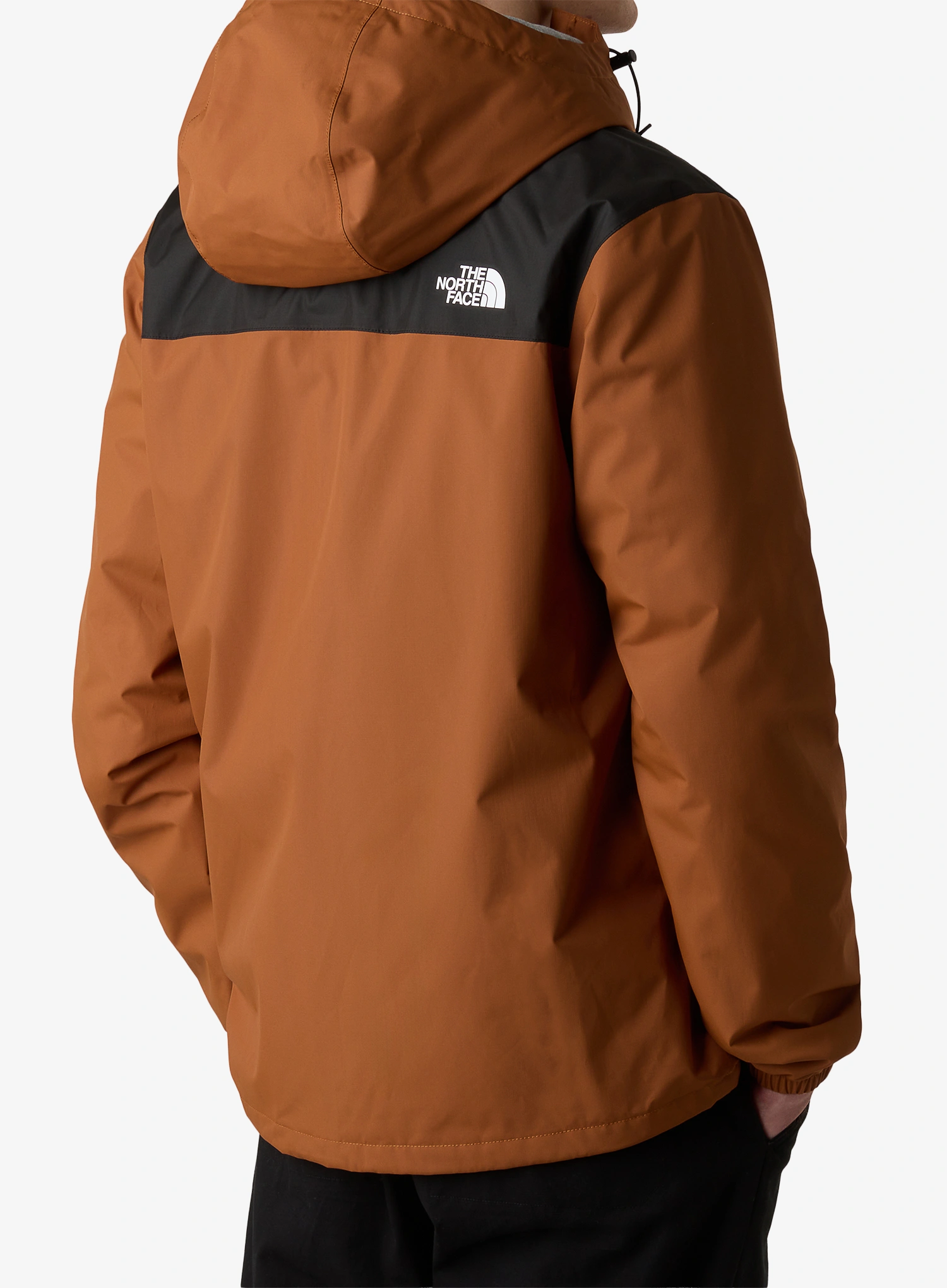 Bunda do deště The North Face Antora Jacket - burnt umber/tnf black