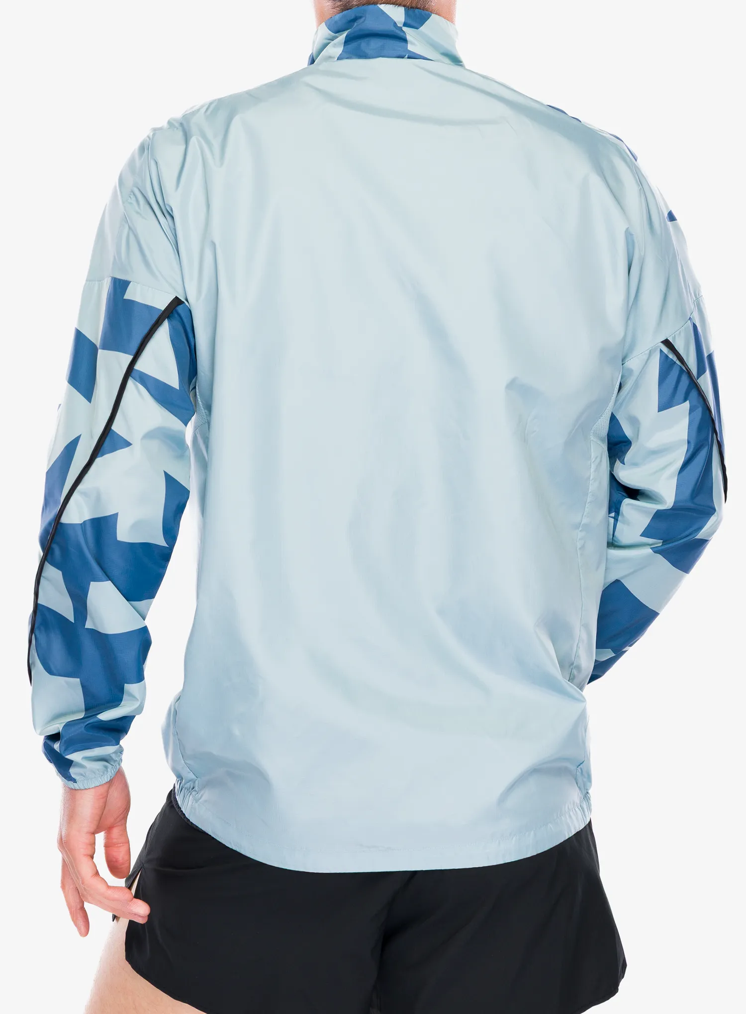 Větrovka adidas TERREX Multi Printed Wind Jacket - magic grey/wonder steel