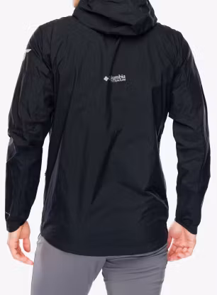 Větrovka Columbia Loop Trail II Windbreaker - black/black