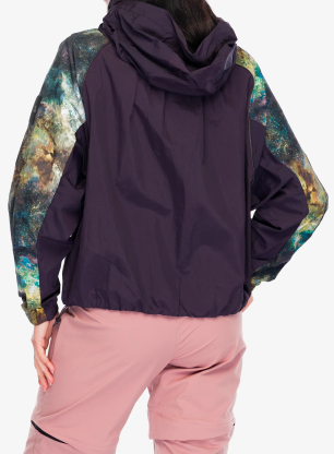 Větrovka dámská adidas TERREX National Geographic WIND.RDY Jacket - aurora black