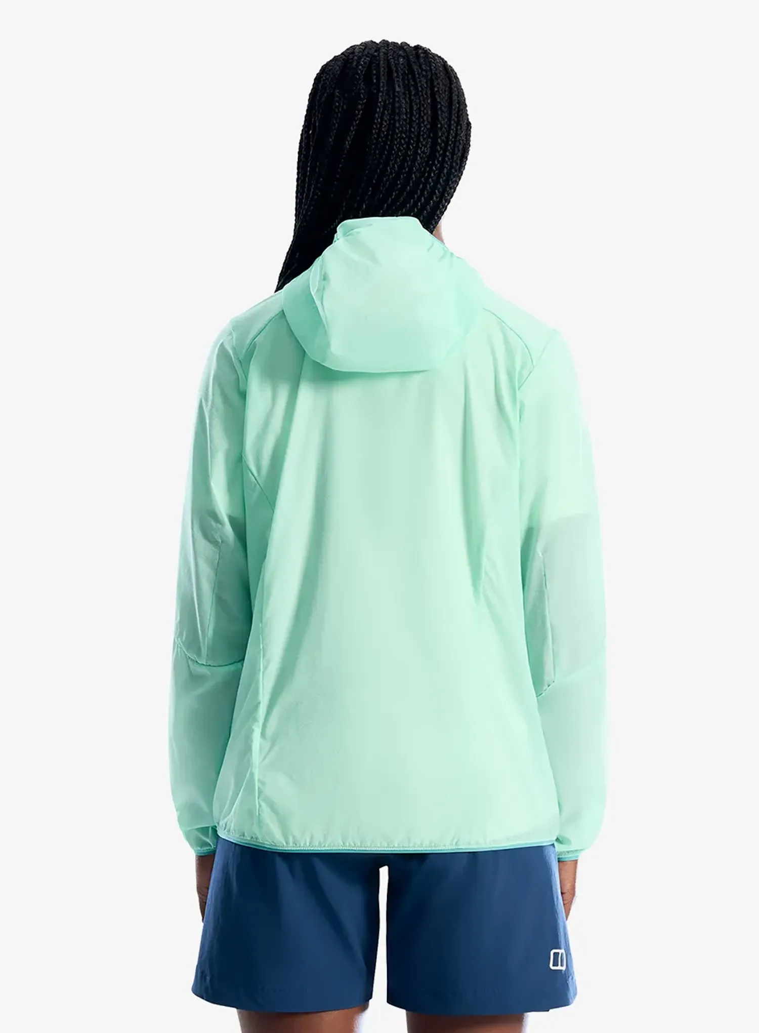 Větrovka dámská Berghaus Pendower Wind Jkt Af - light electro