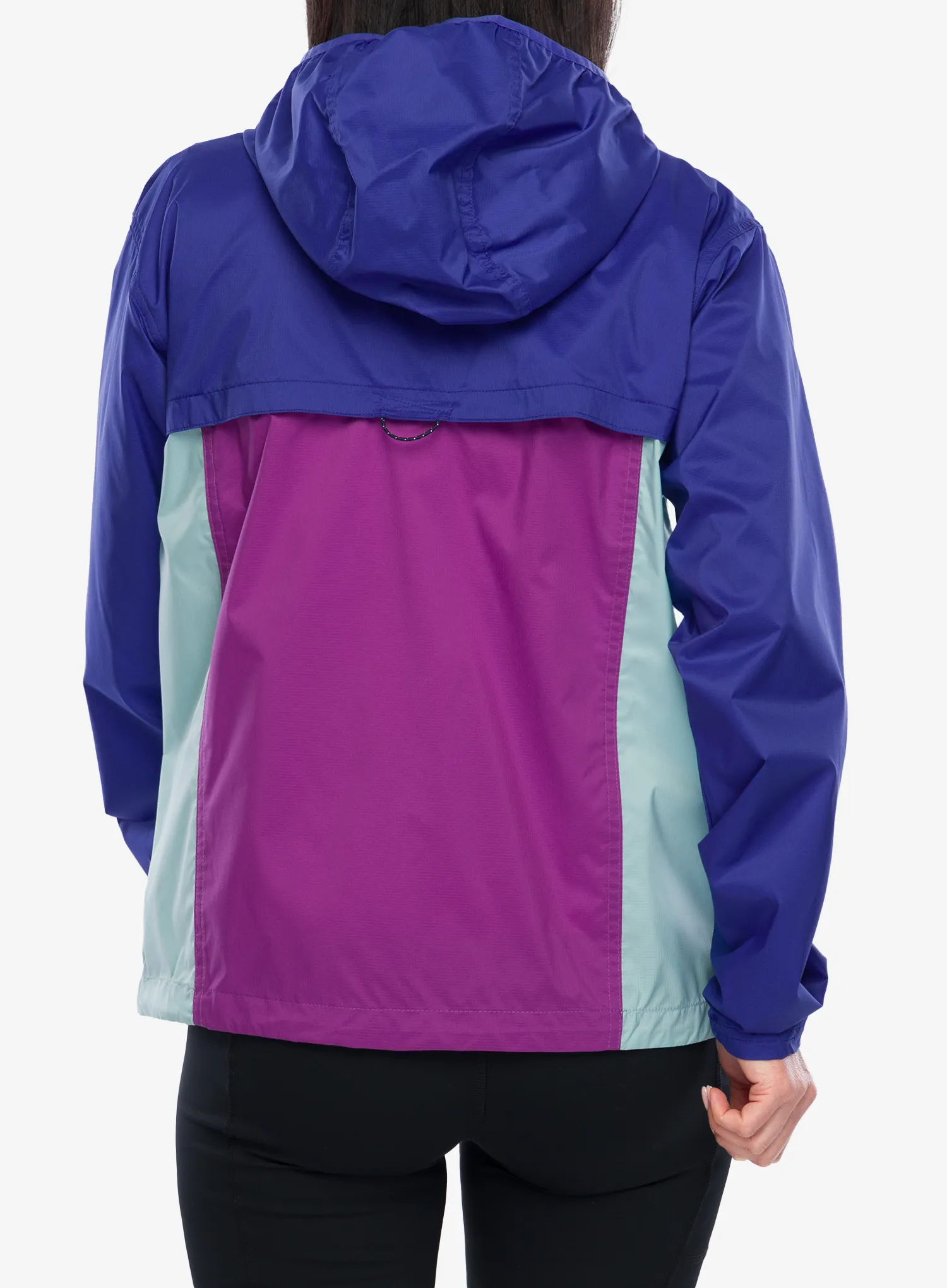Větrovka dámská Columbia Crested Canyon Windbreaker - razzle/spray/clematis blue