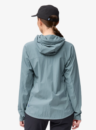 Větrovka dámská Fjallraven Bergtagen Windshell Jacket - nimbus blue