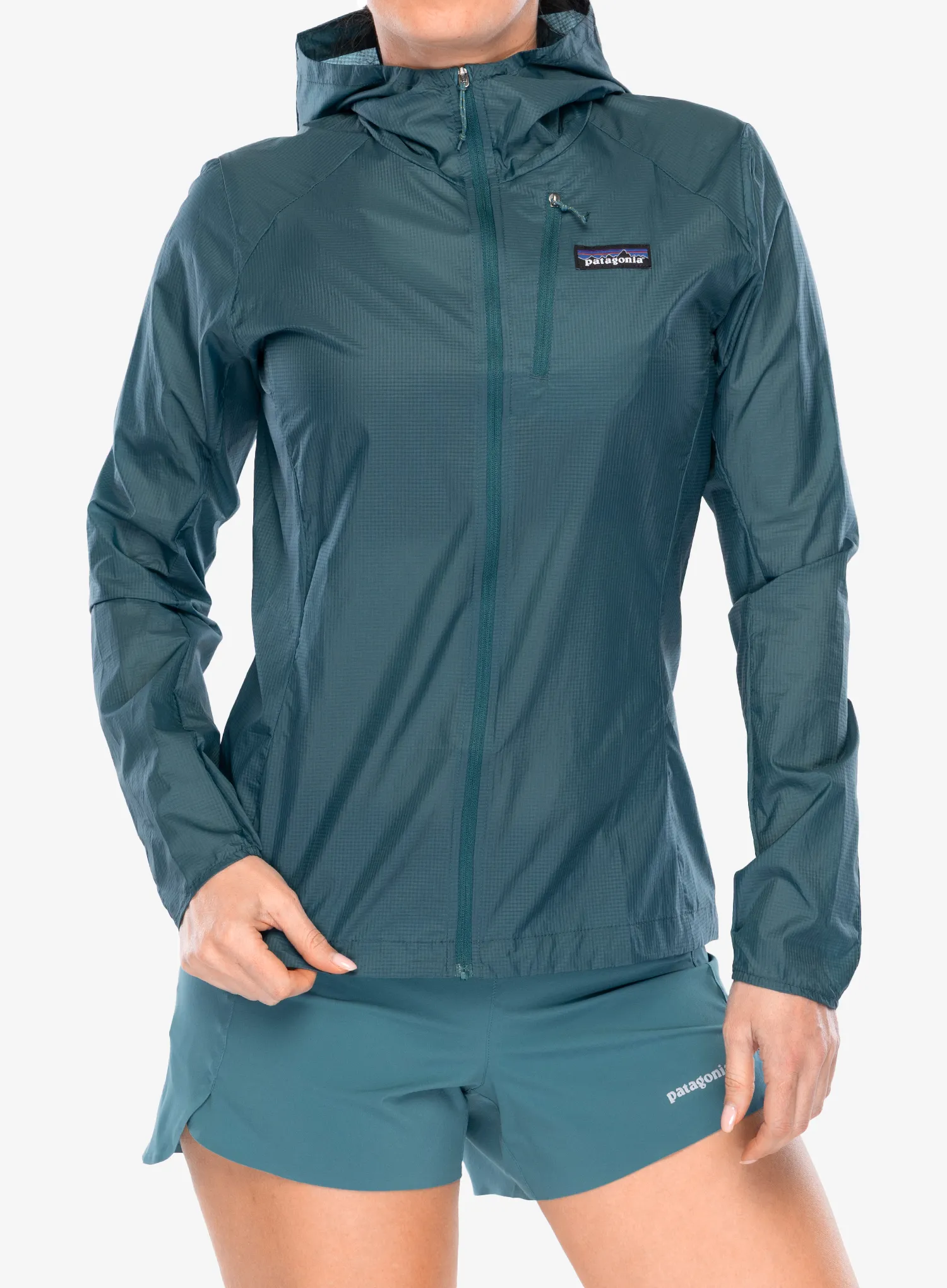 Větrovka dámská Patagonia Houdini Jacket - wetland blue