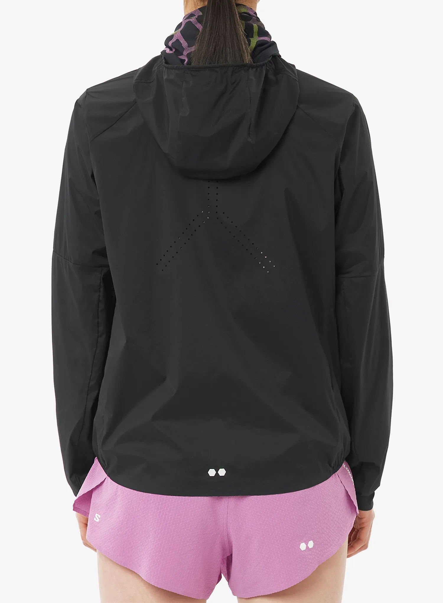 Větrovka dámská Salomon Sense Aero Wind Jkt - black