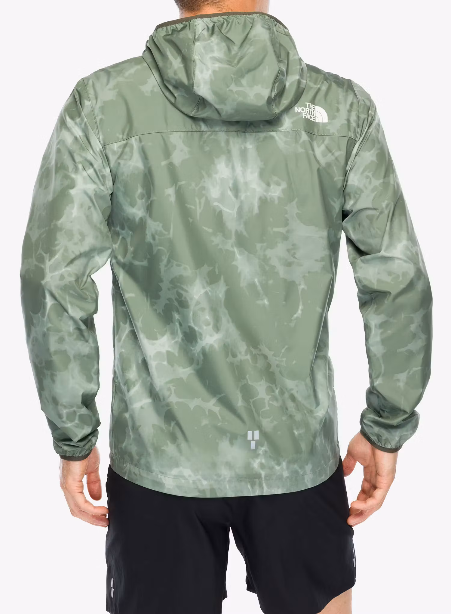 Větrovka The North Face Higher Run Wind Jacket -Print - bark mist light refraction