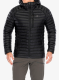 Péřová bunda Black Diamond Approach Down Hoody - black/black