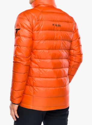 Péřová bunda Columbia Arctic Crest Down Jacket - zing