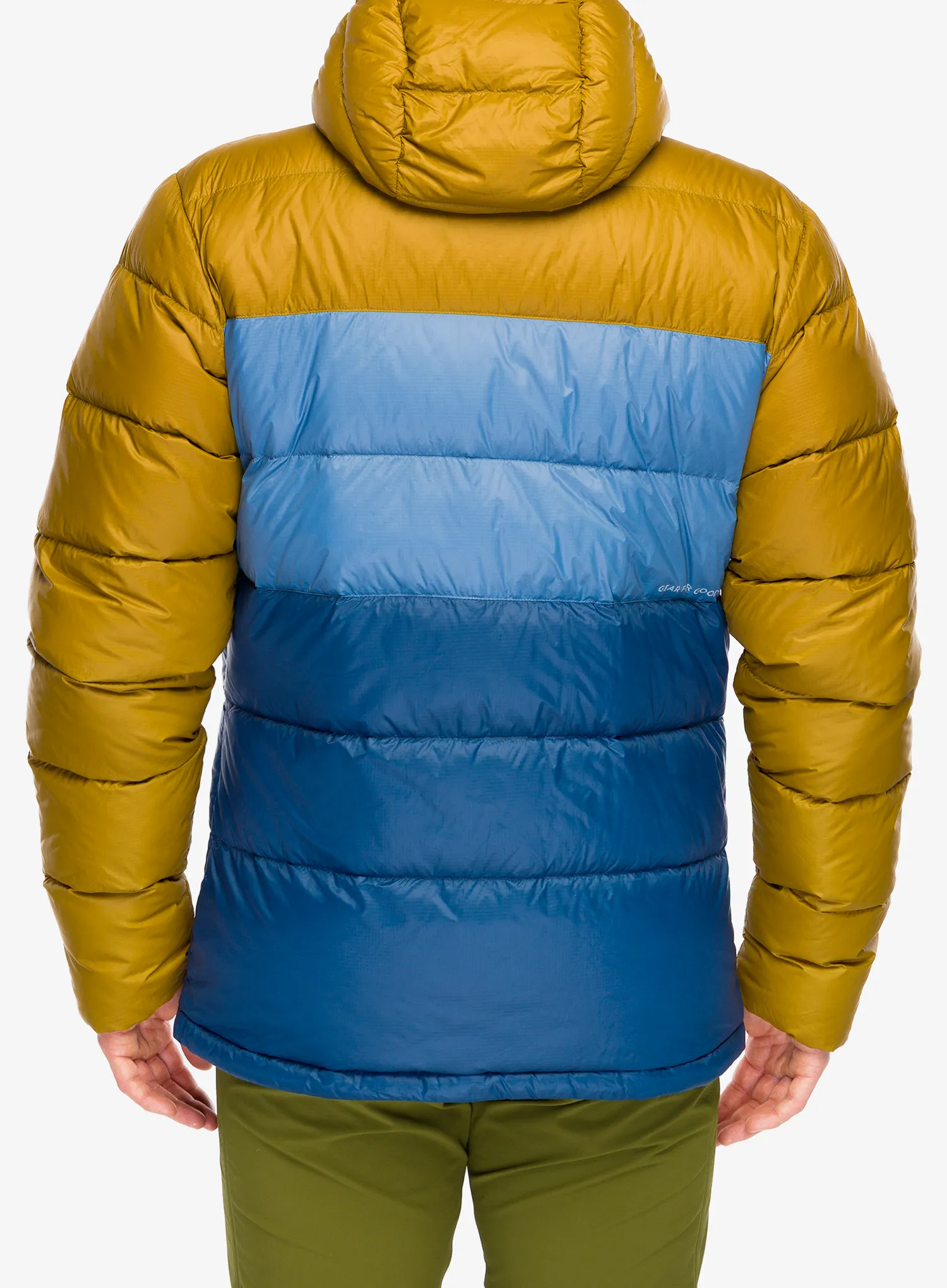 Péřová bunda Cotopaxi Fuego Max Down Hooded Jacket - bronze/deep sea