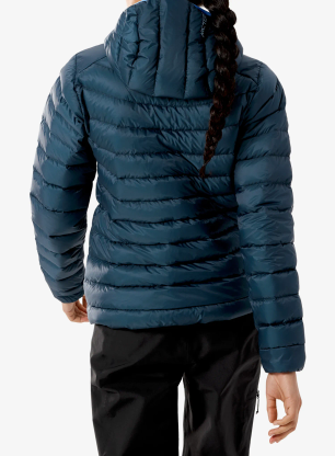 Dámská péřová bunda Arcteryx Cerium Hoody - night/glacial