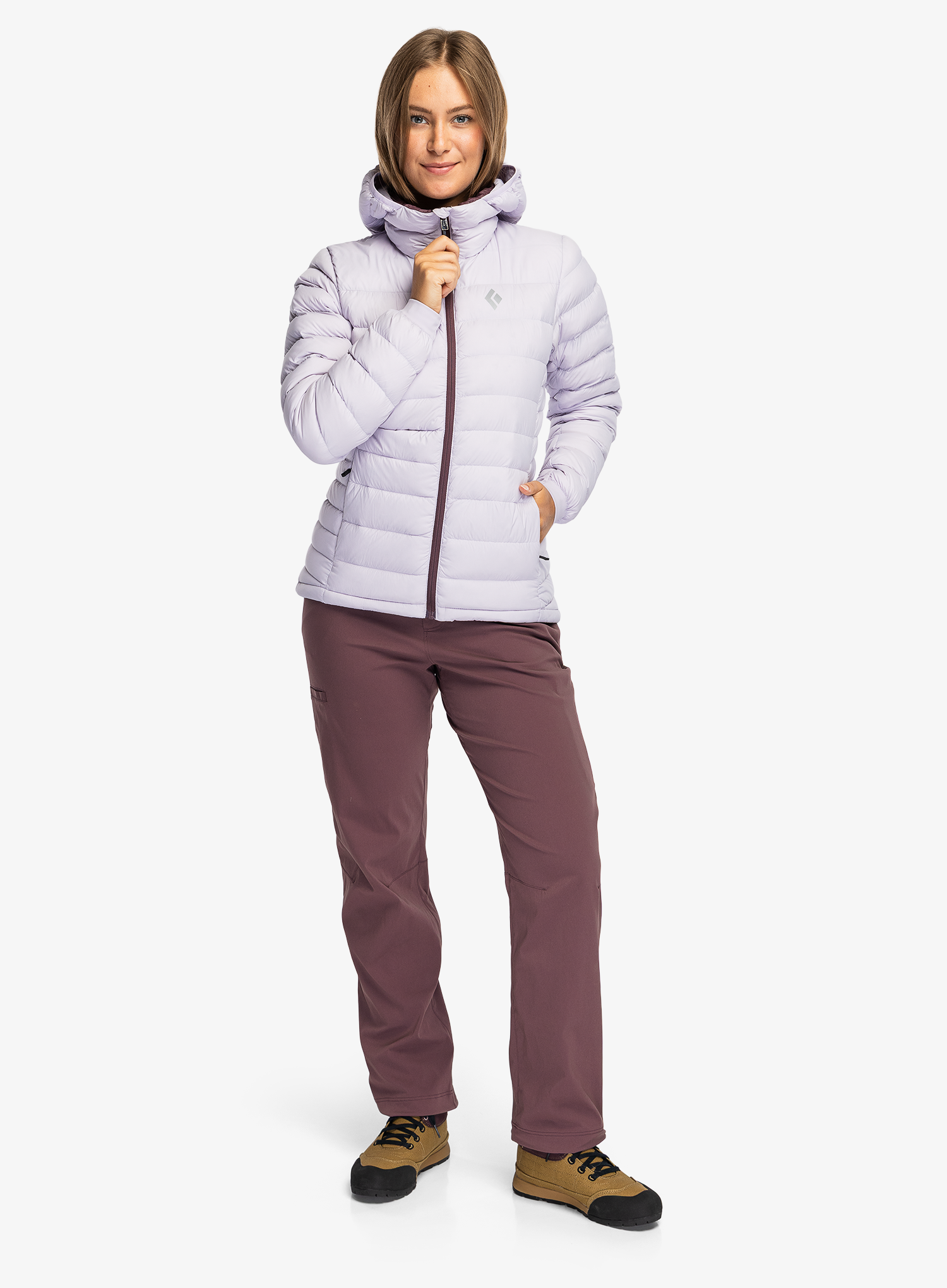 Dámská péřová bunda Black Diamond Access Down 2.0 Hoody - soft lilac