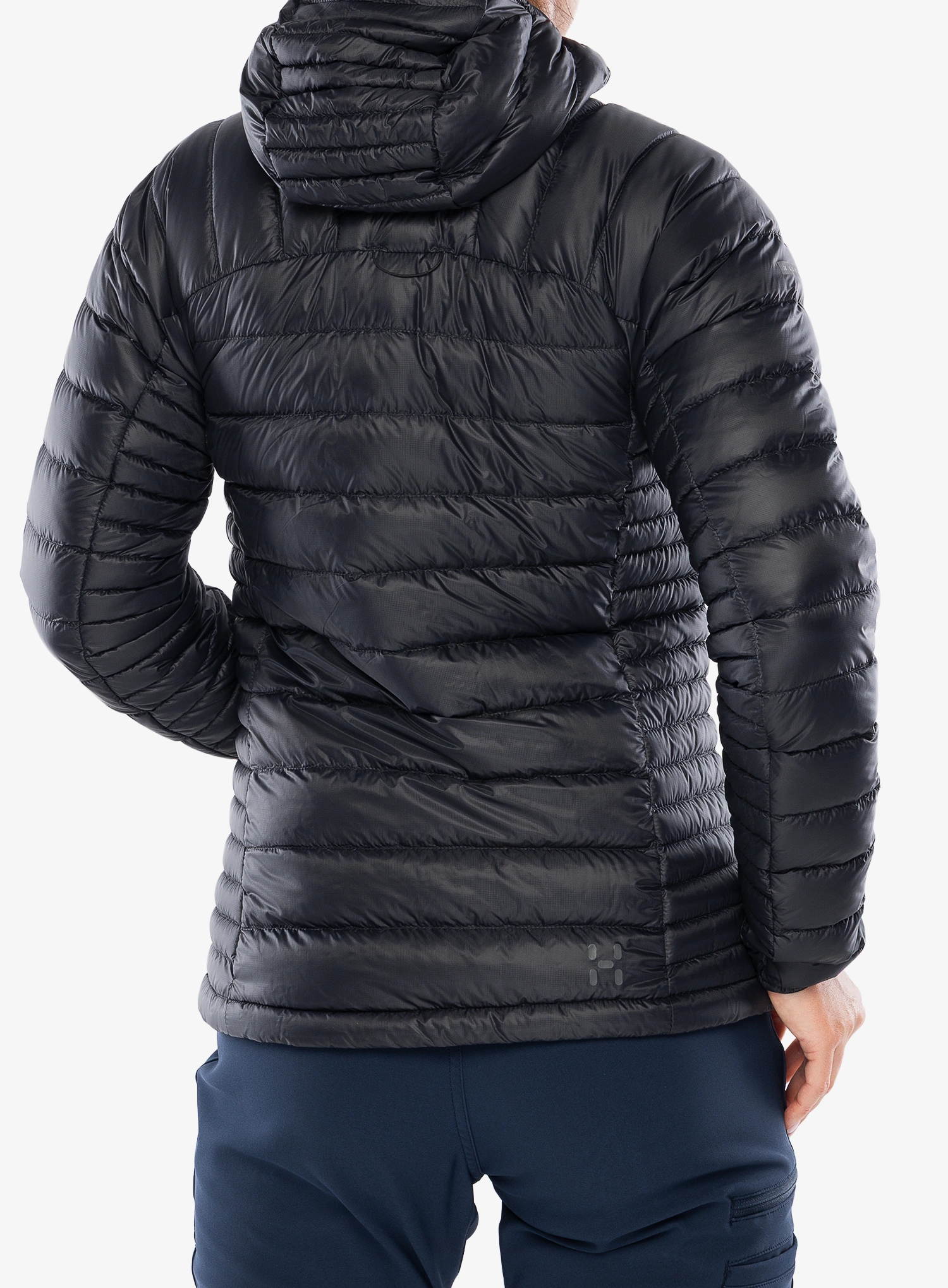 Dámská péřová bunda Haglofs L.I.M Down II Hood - true black