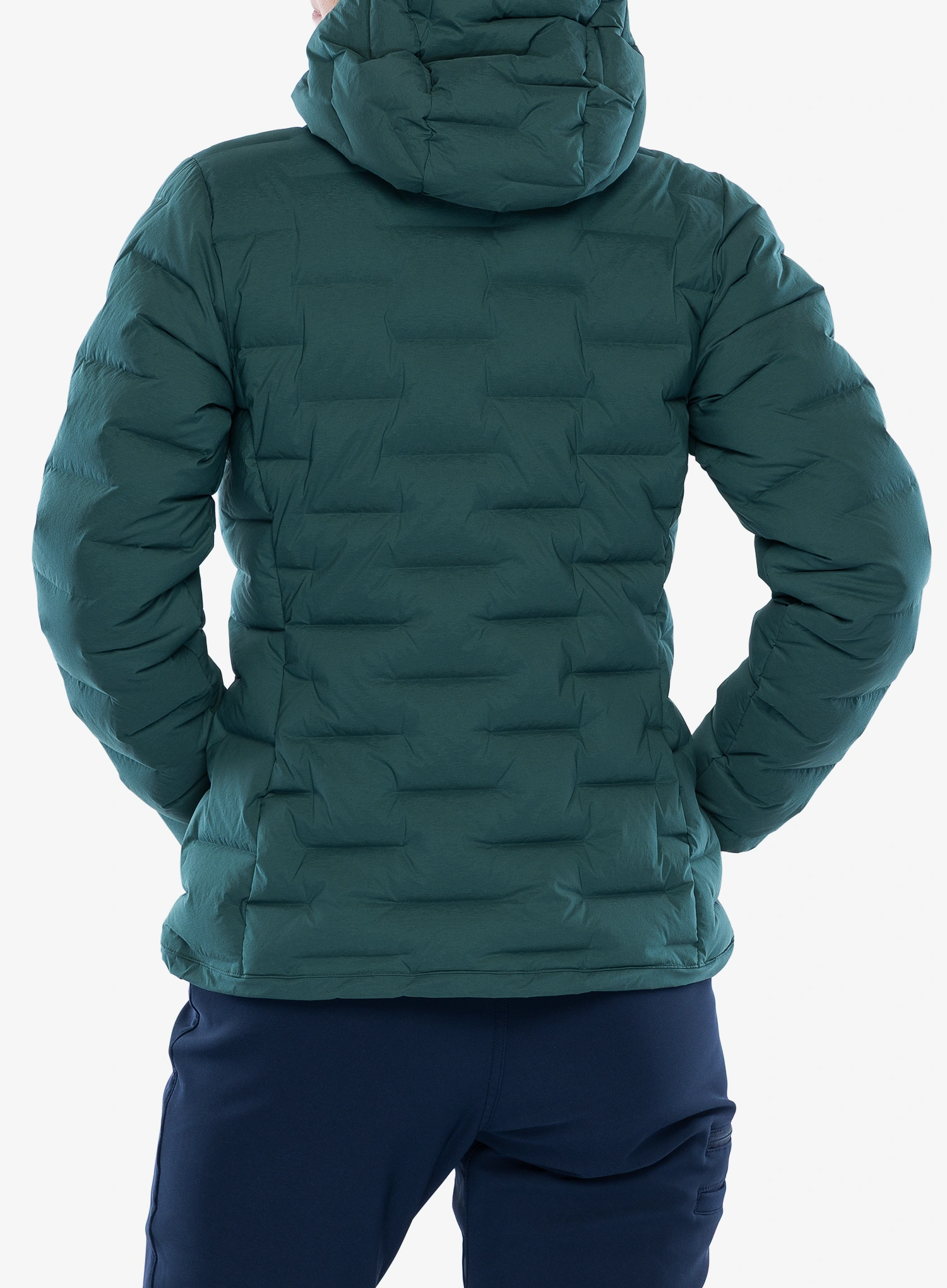 Dámská péřová bunda Małachowski ICON Tourist Hoody - rainforest/rainforest