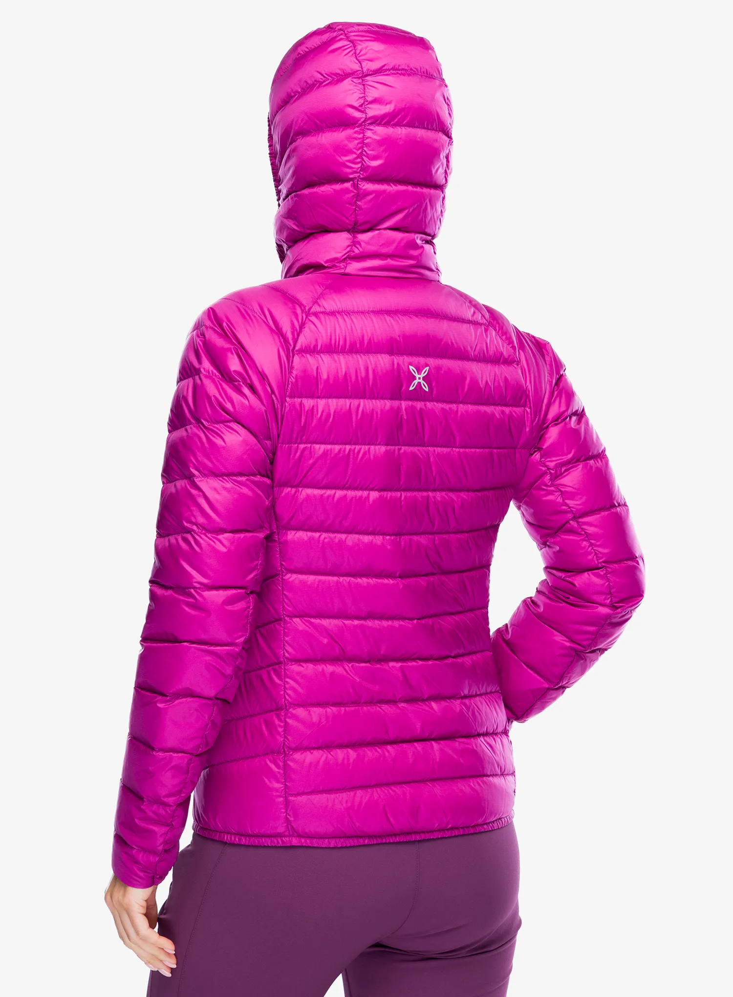 Dámská péřová bunda Montura Breeze Hooded Duvet Jacket - baton rouge