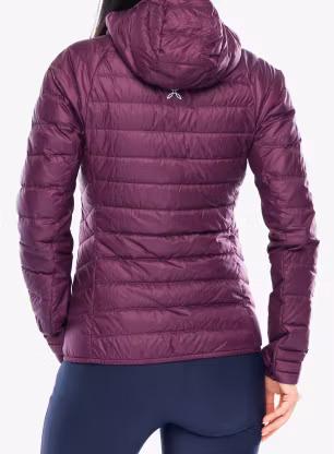 Dámská péřová bunda Montura Pure Duvet - baton rouge/wine red