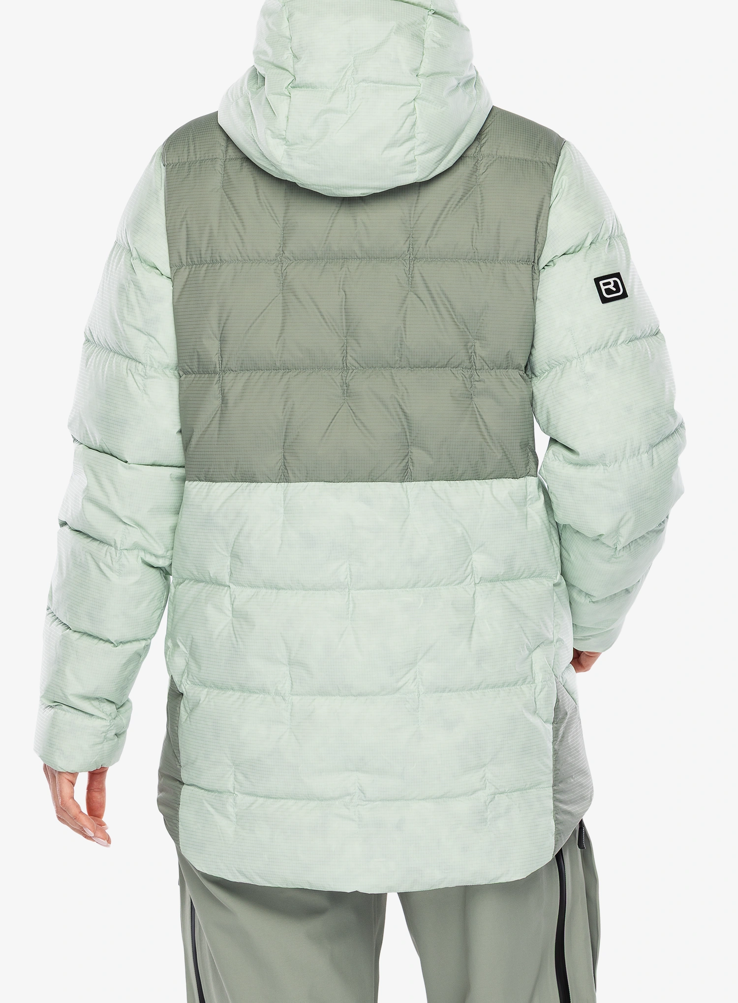 Dámská péřová bunda Ortovox Downwool 270 Jacket - green acid