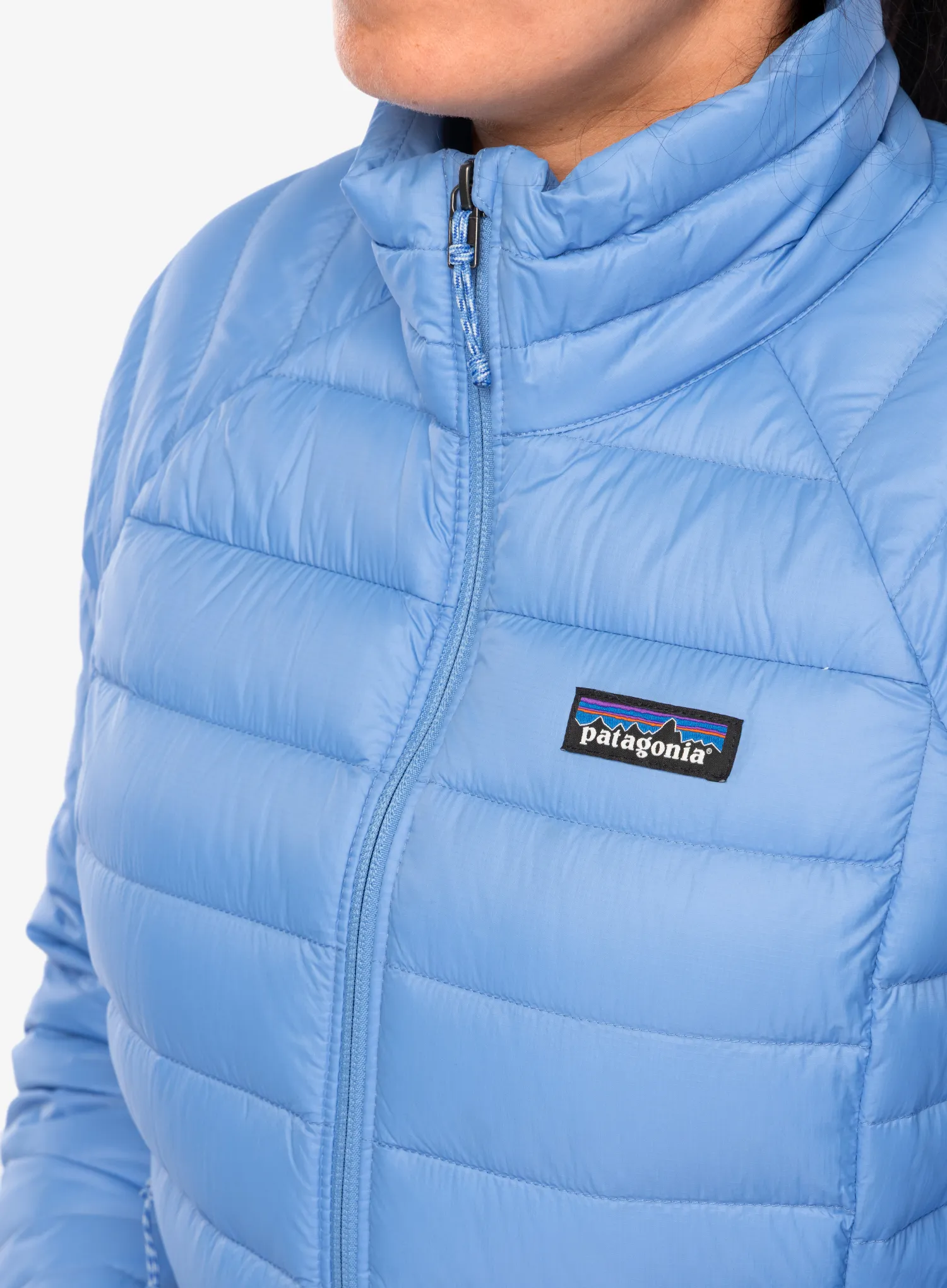 Dámská péřová bunda Patagonia Down Sweater - abundant blue