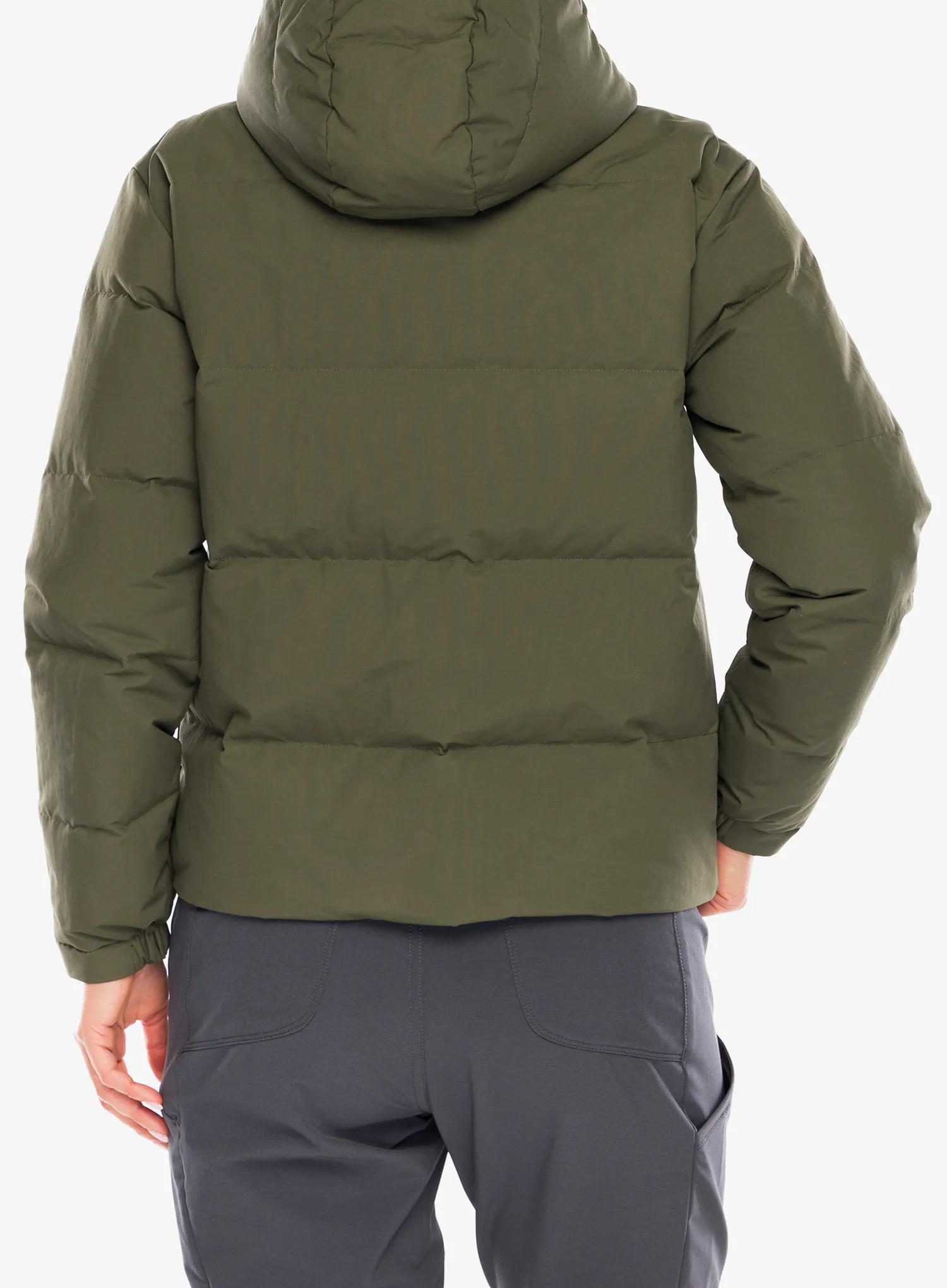 Dámská péřová bunda Patagonia Downdrift Jacket - basin green