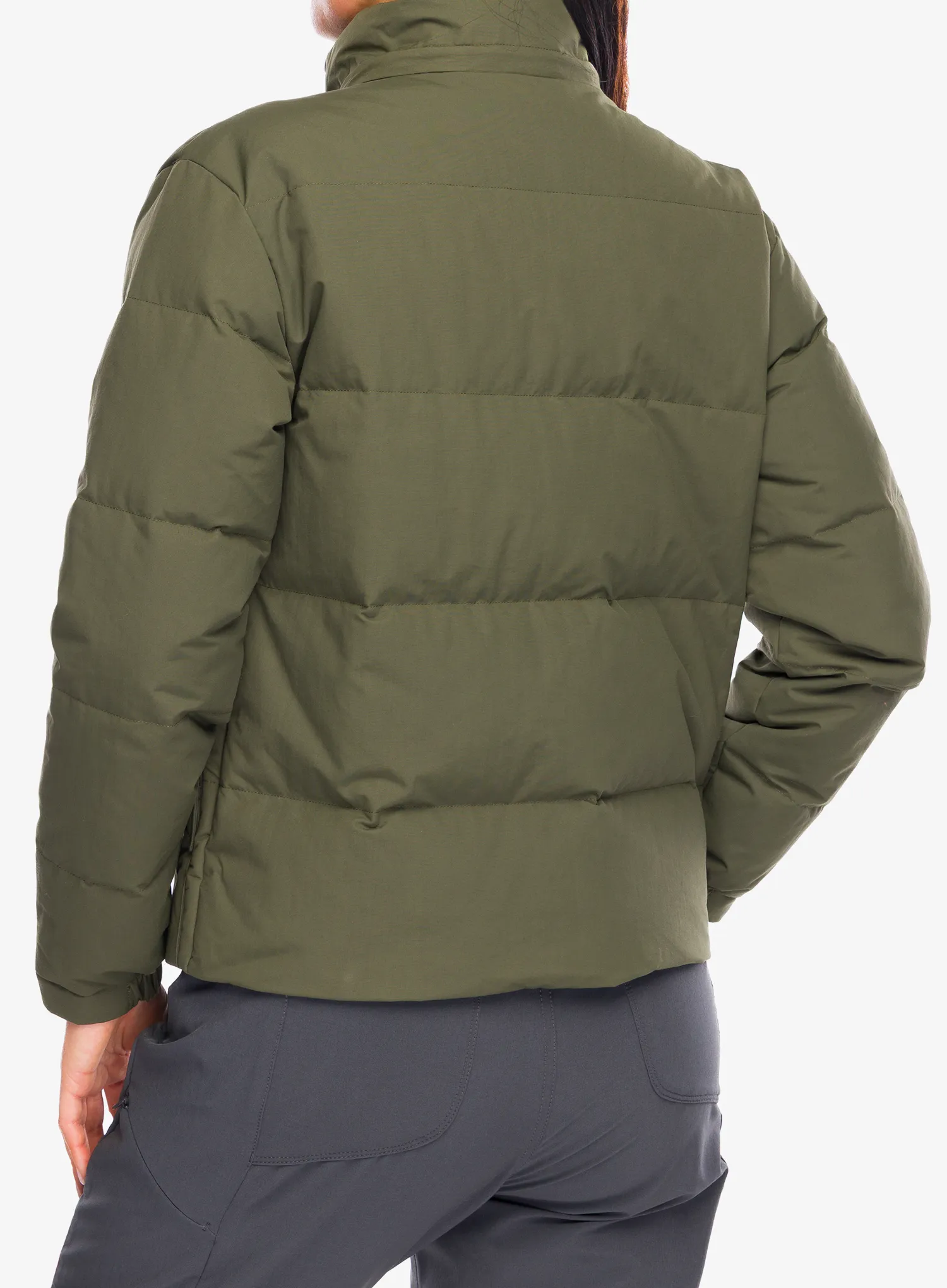 Dámská péřová bunda Patagonia Downdrift Jacket - basin green