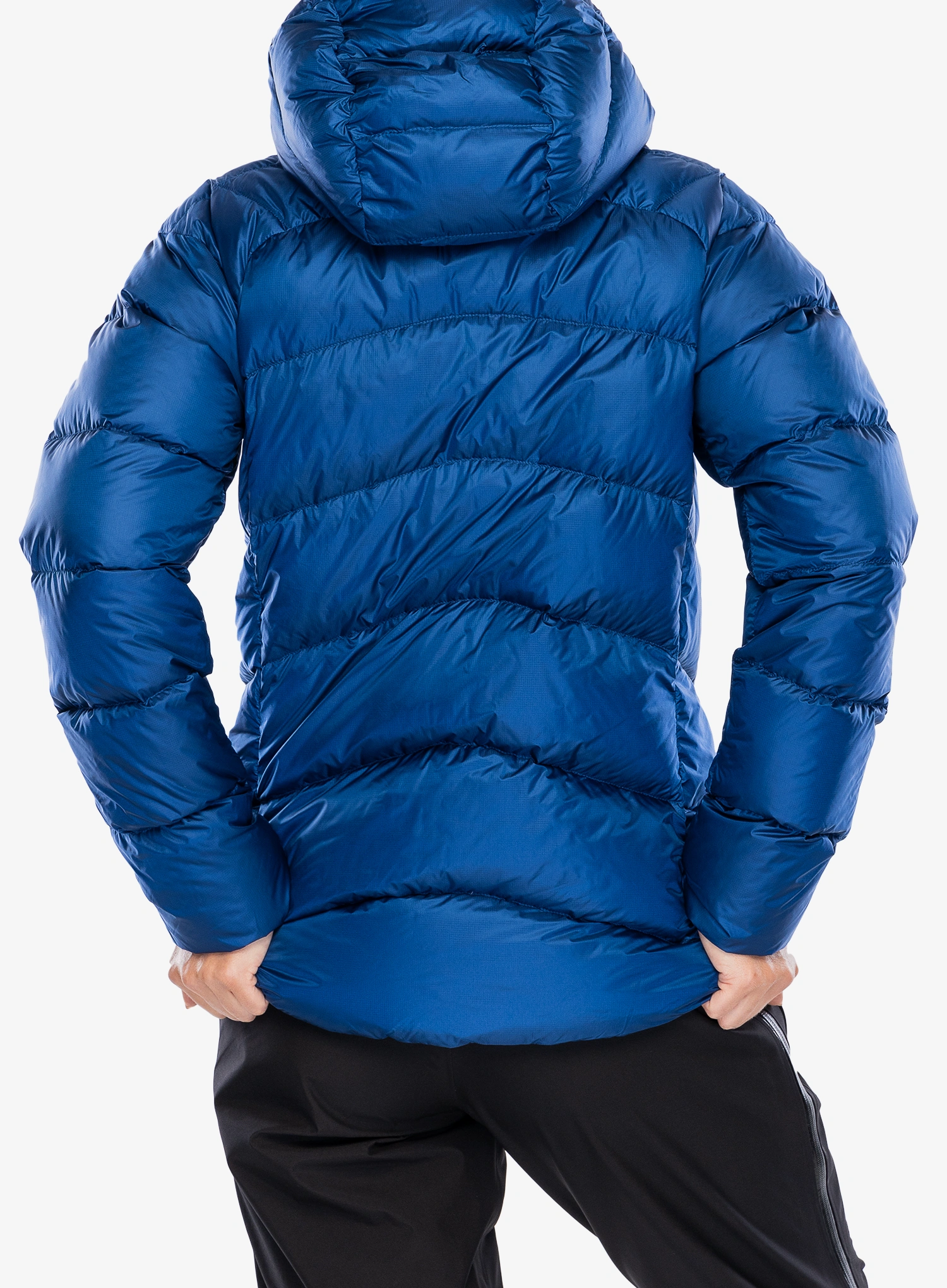 Dámská péřová bunda Patagonia Fitz Roy Down Hoody - clement blue